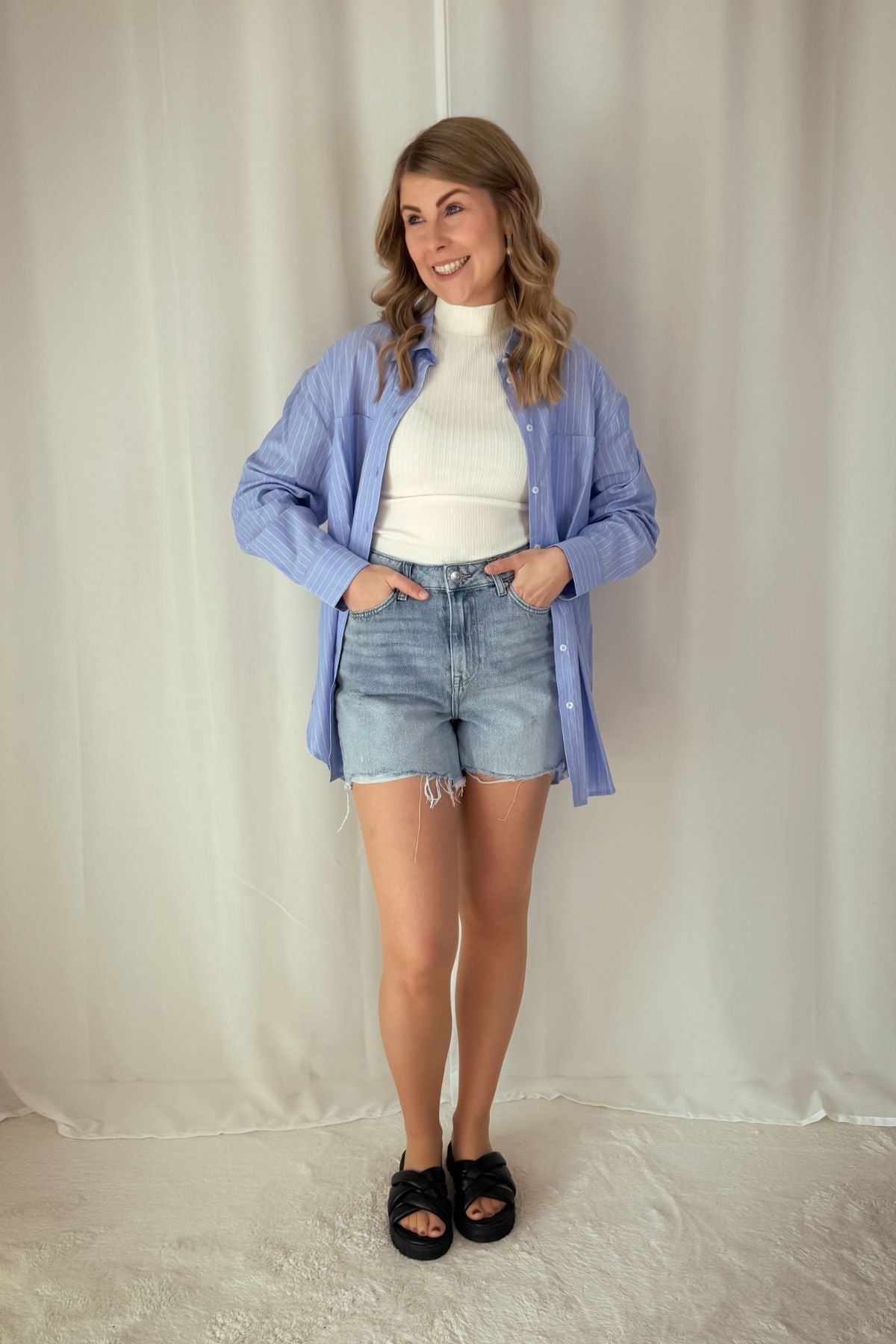 Shorts Summer - blau denim