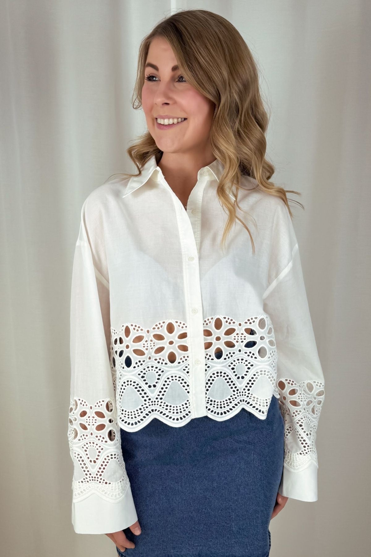 Bluse Sophia - weiß