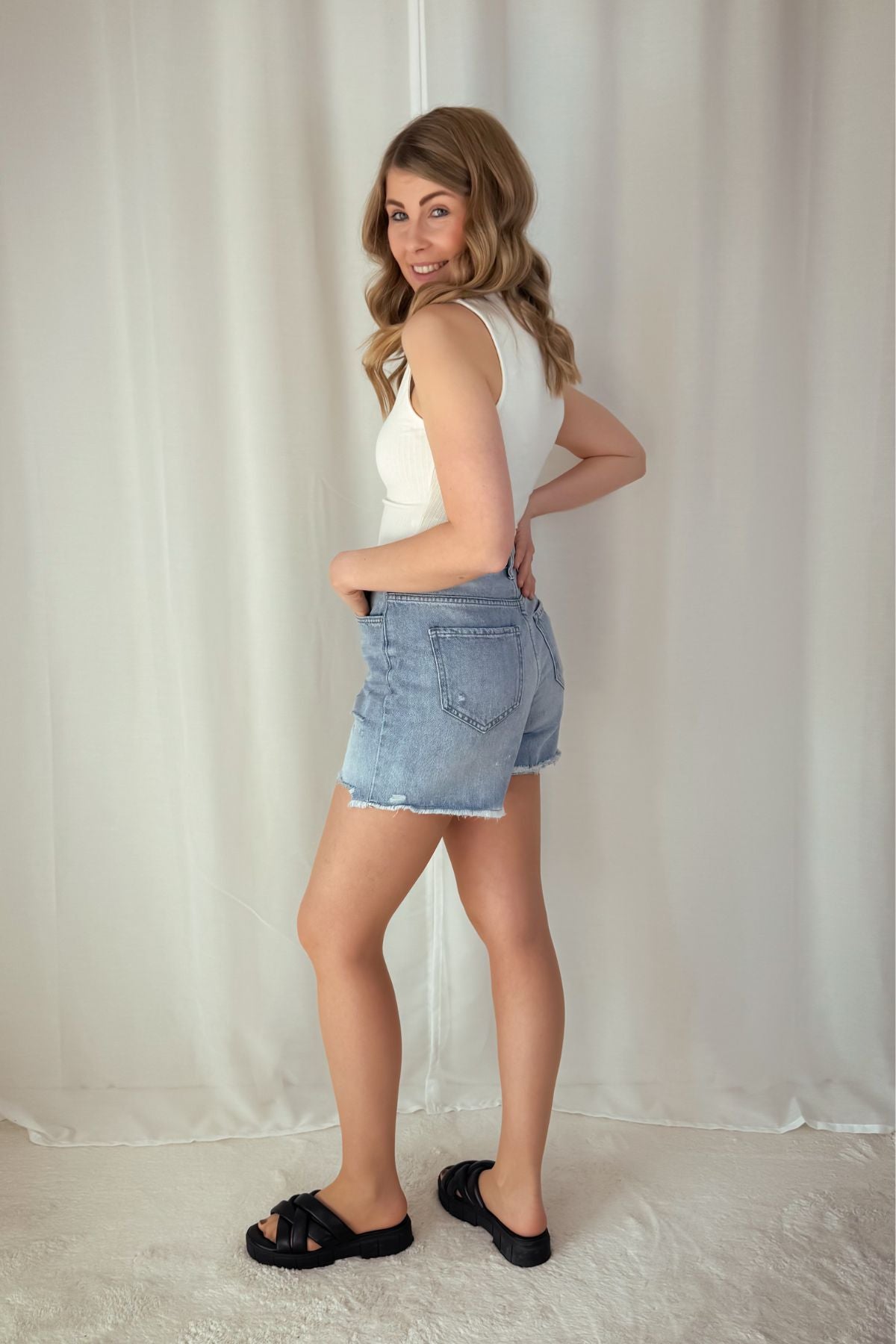 Shorts Summer - blau denim