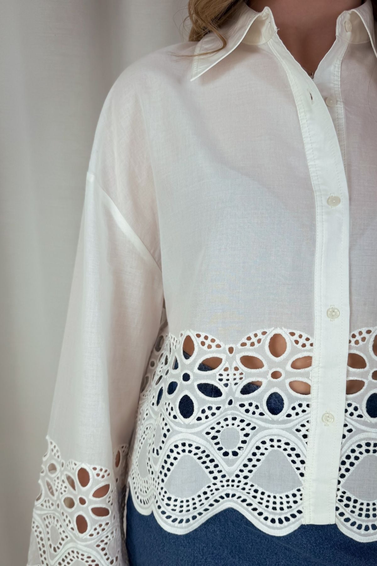 Bluse Sophia - weiß