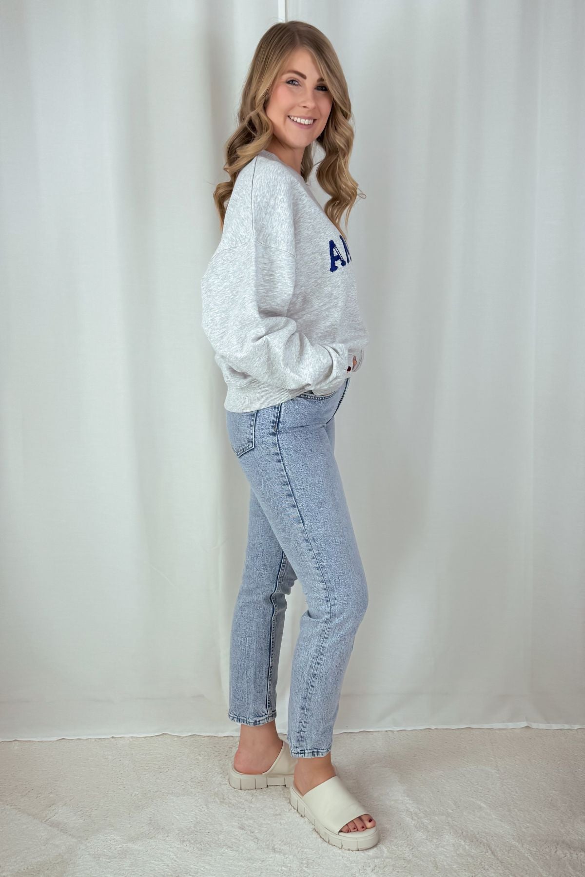 Sweater Sloane - grau