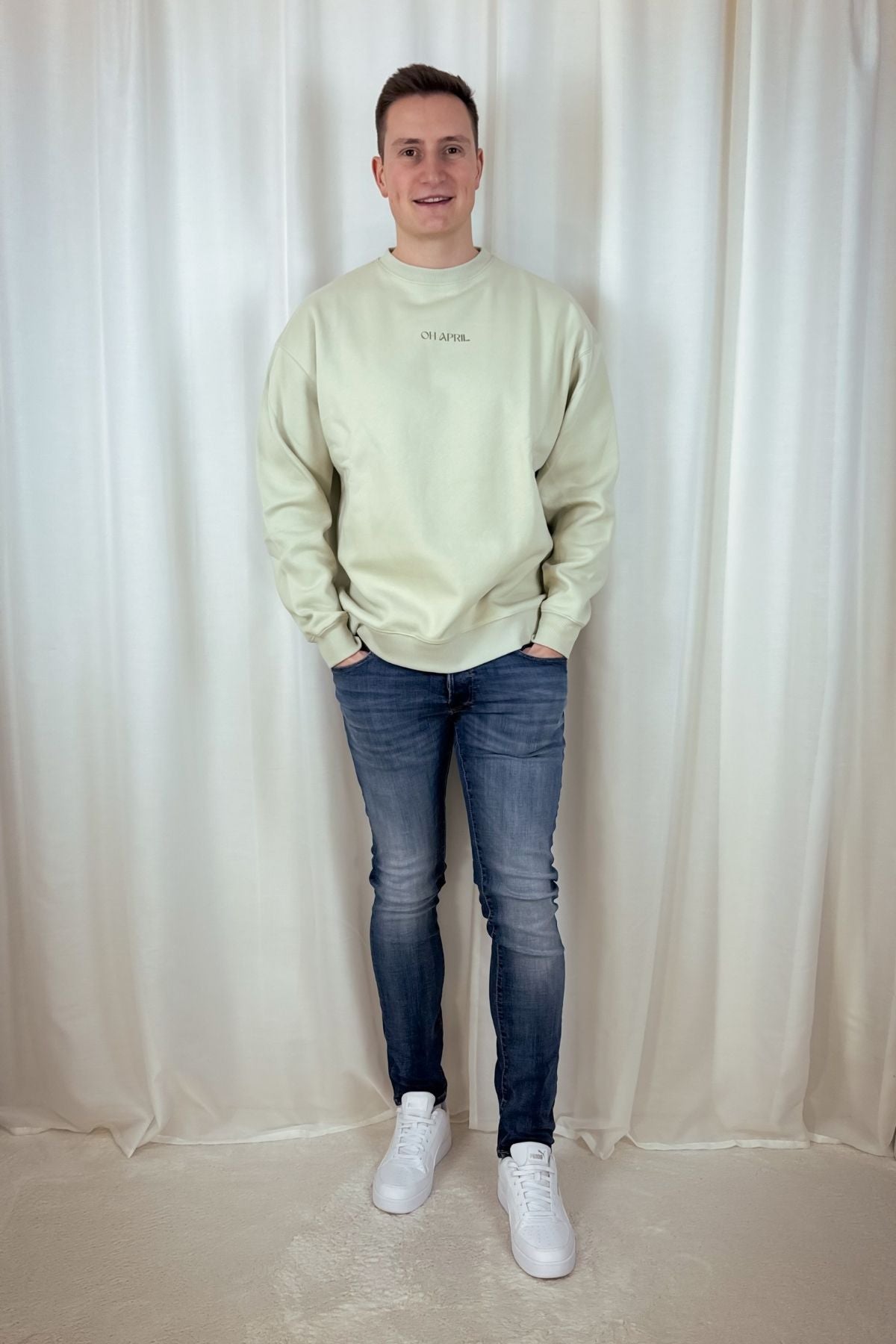 Sweater Positive - grün