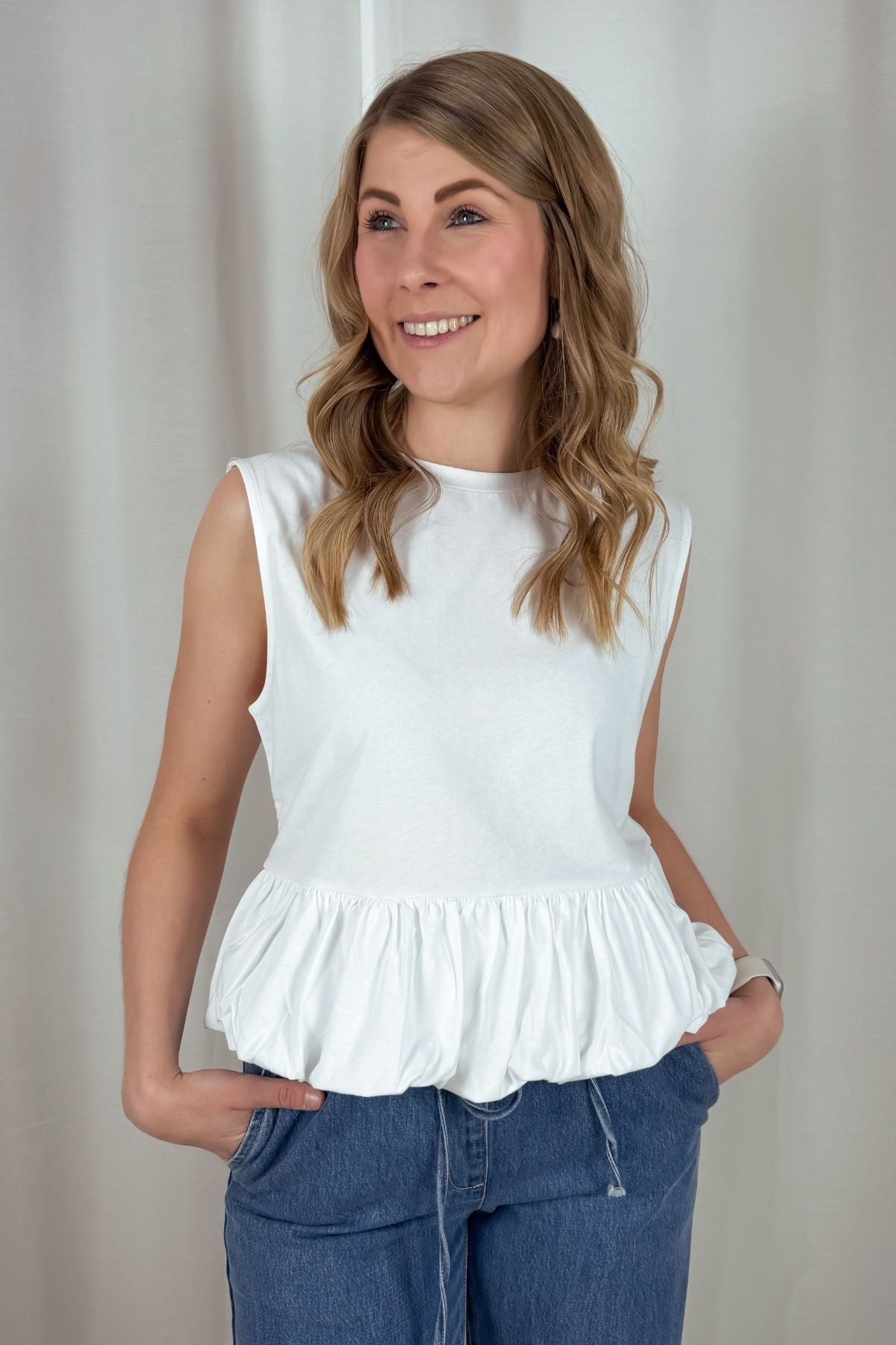 T-Shirt Davinia - weiß