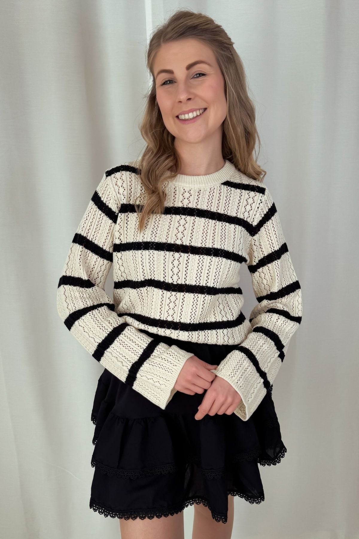 Strickpullover Nuka - gestreift