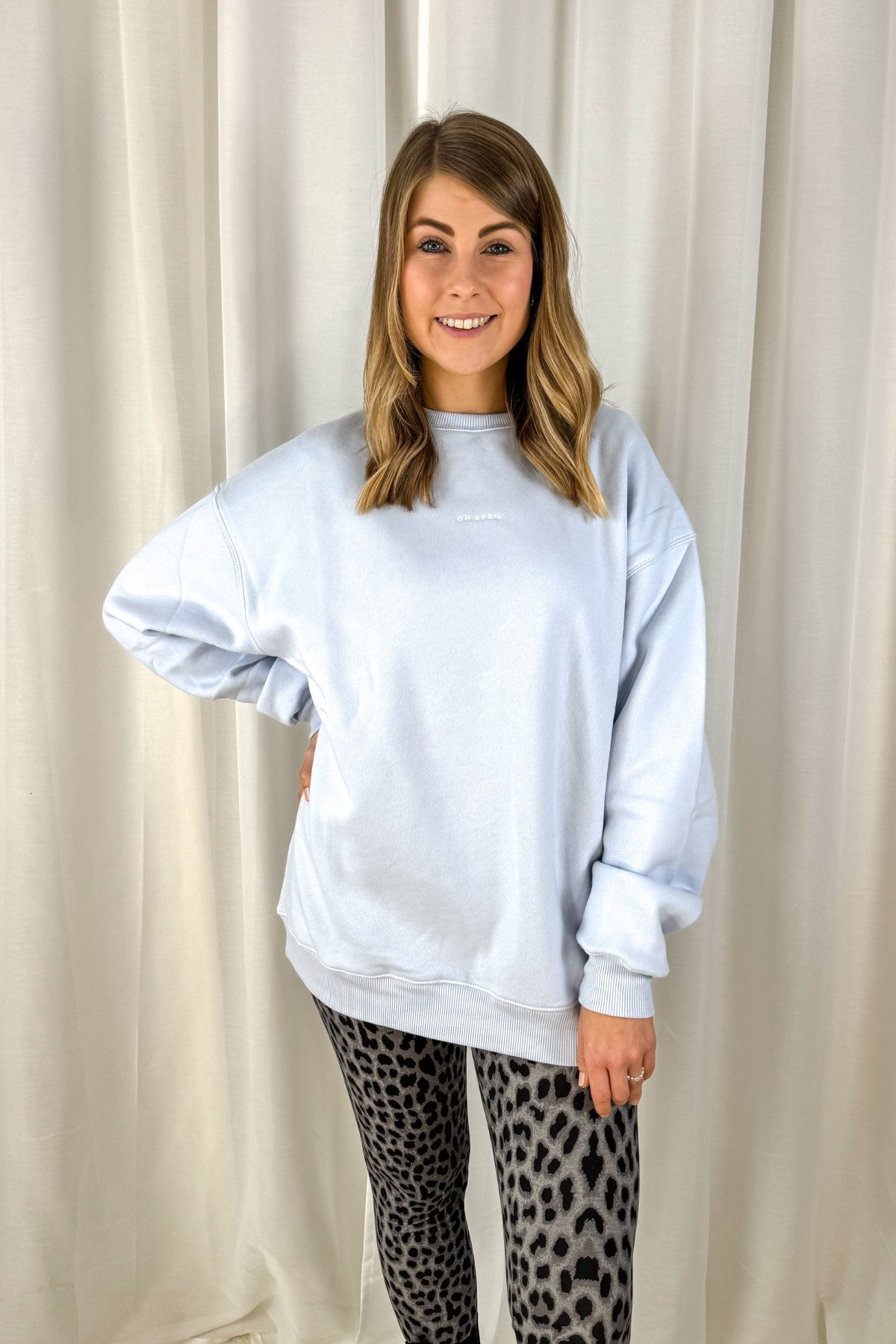 Oversized Sweater - Ice Blue