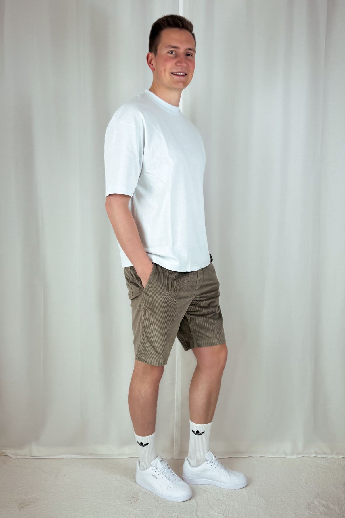 Shorts Jace Cord - grün