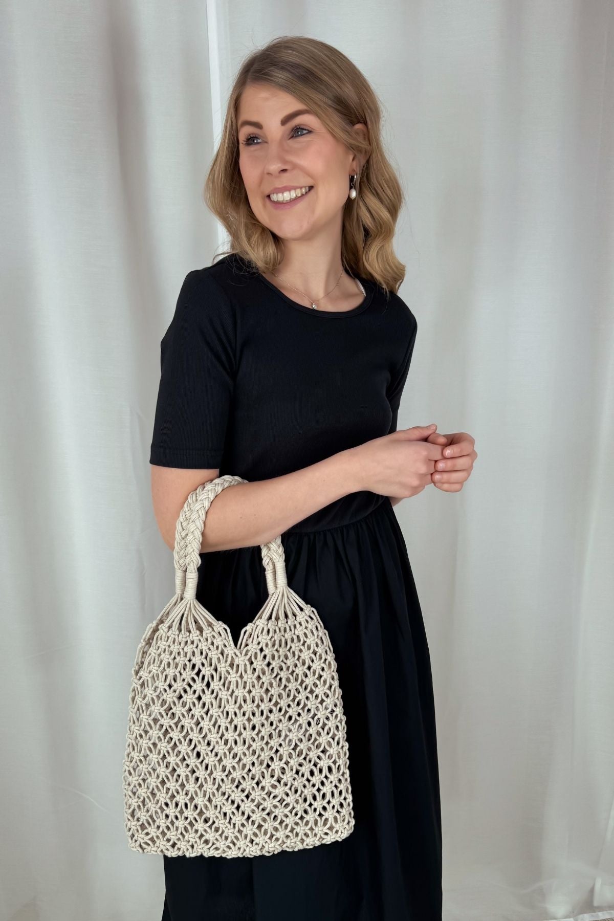 Häkel Shopper Taniliana - beige