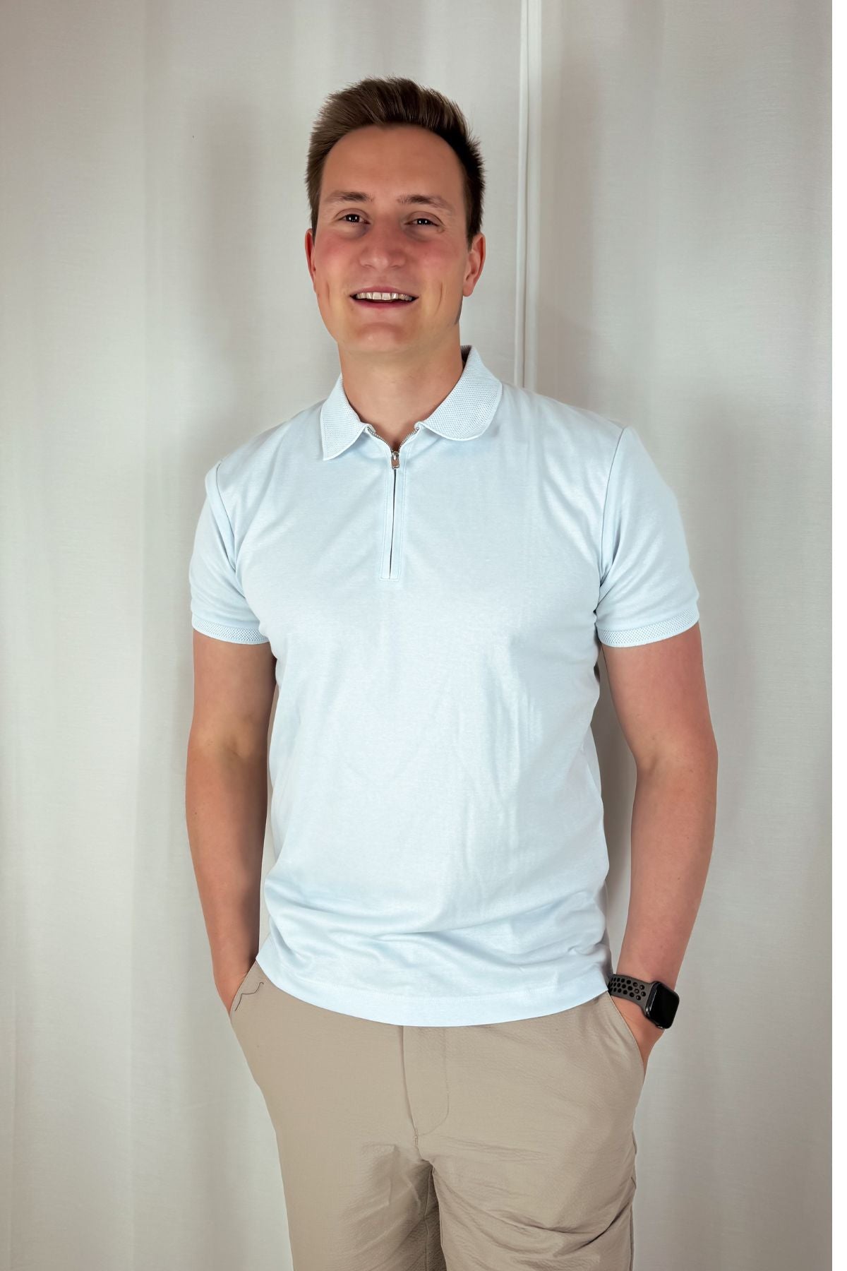 Polo - mit Zipper