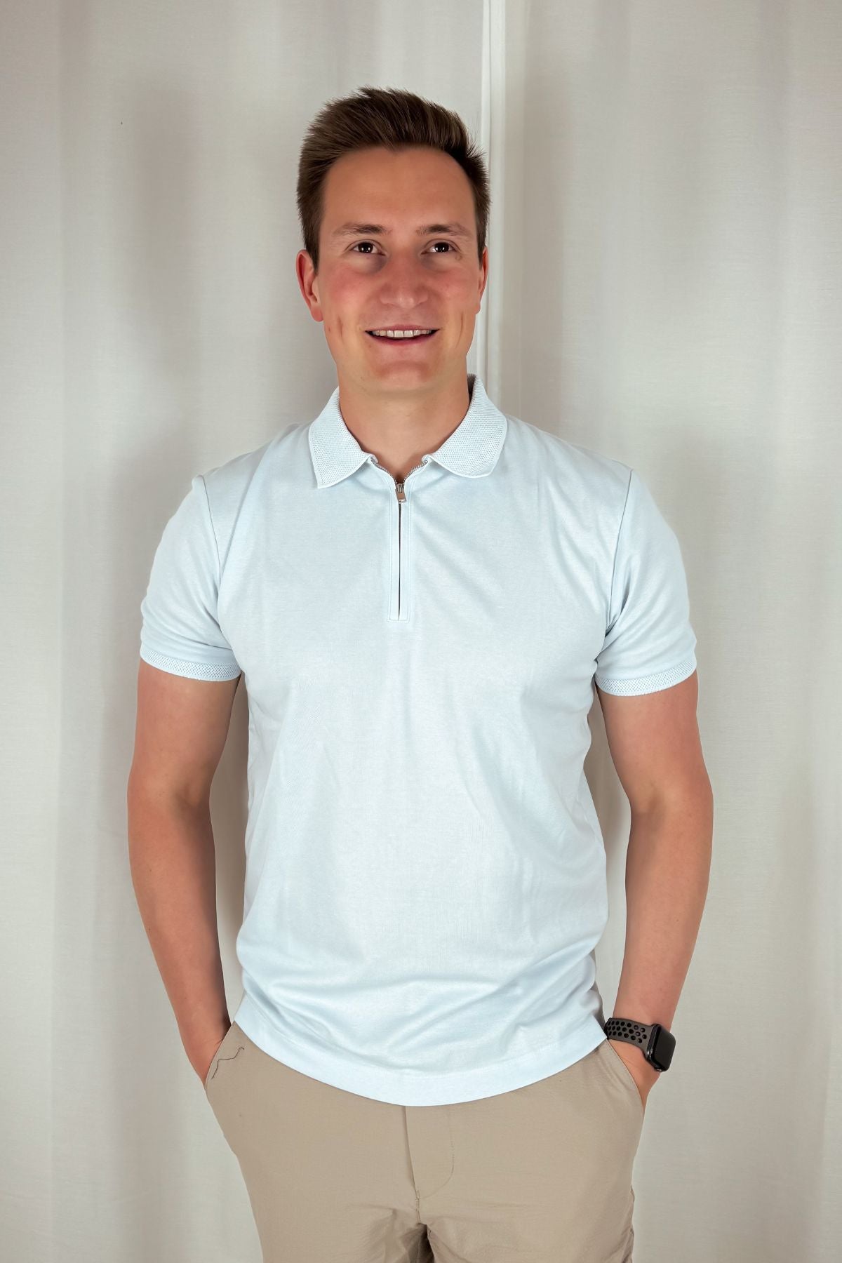 Polo - mit Zipper