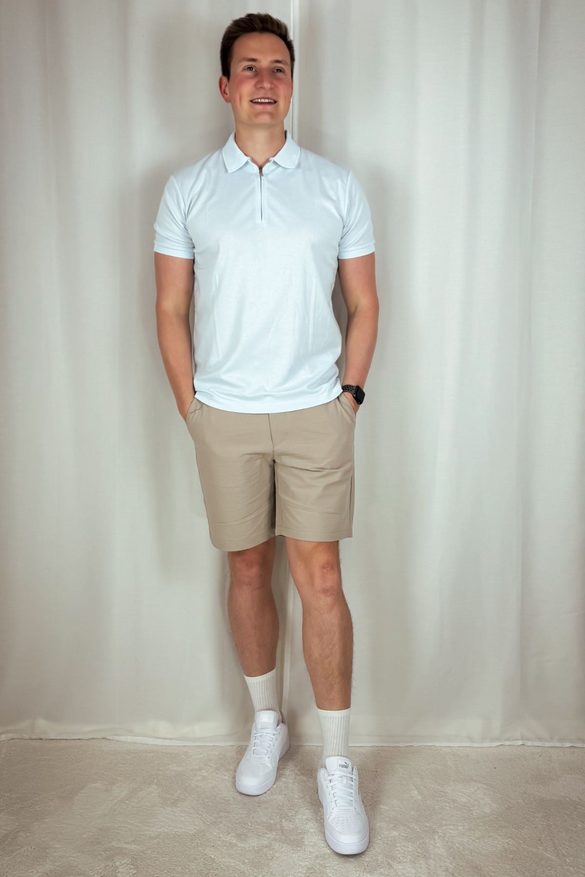 Polo - mit Zipper