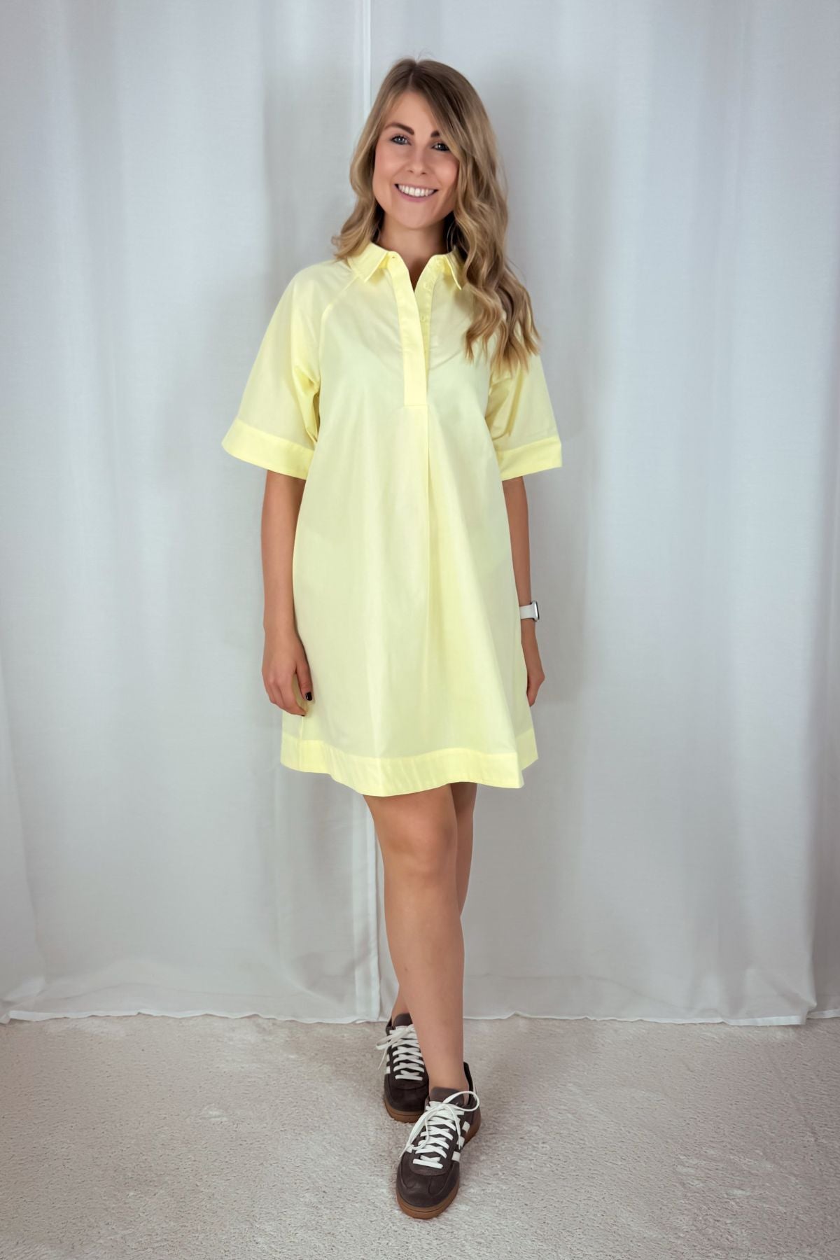 T-Shirtkleid Tonja - gelb