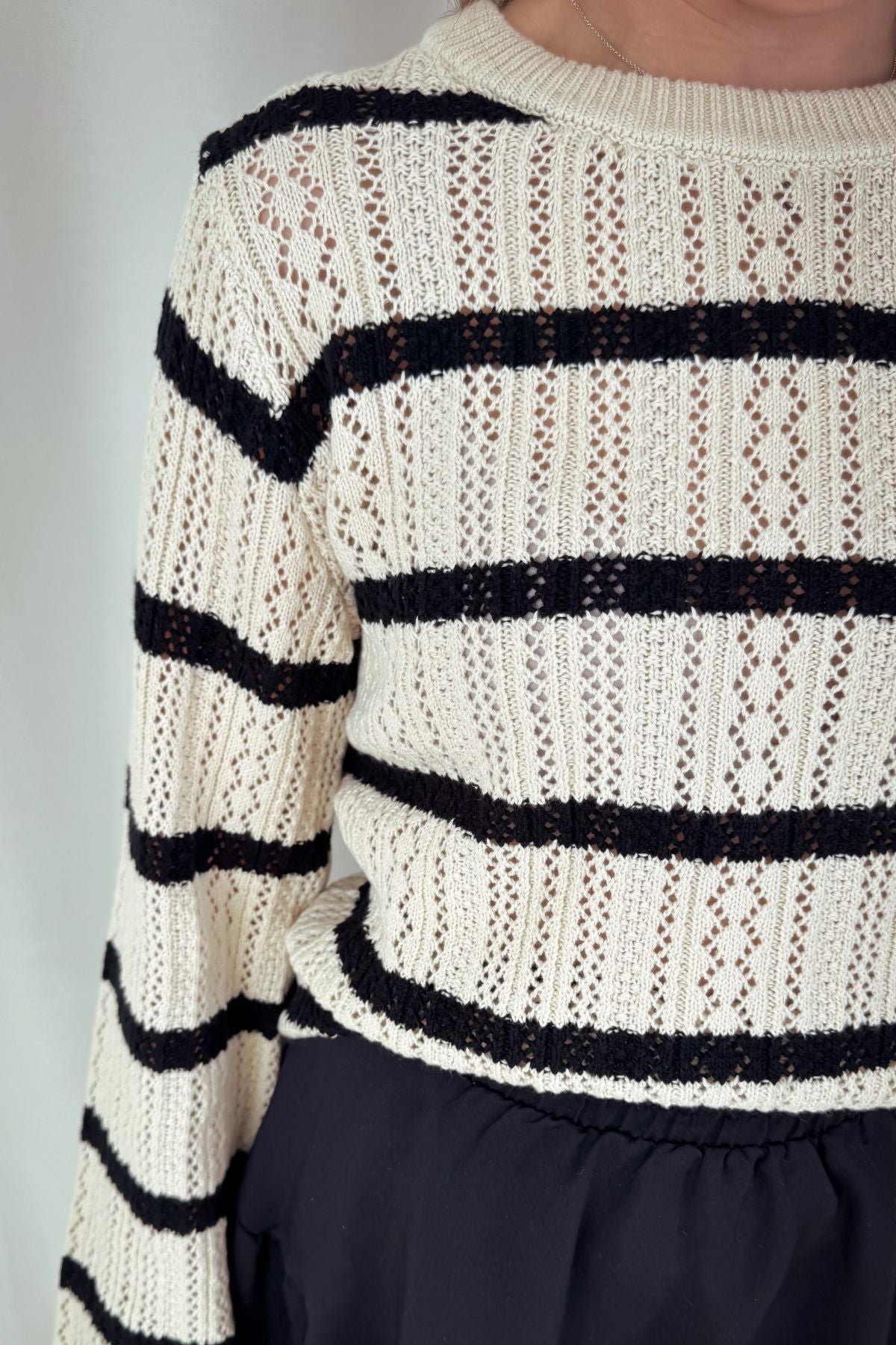 Strickpullover Nuka - gestreift