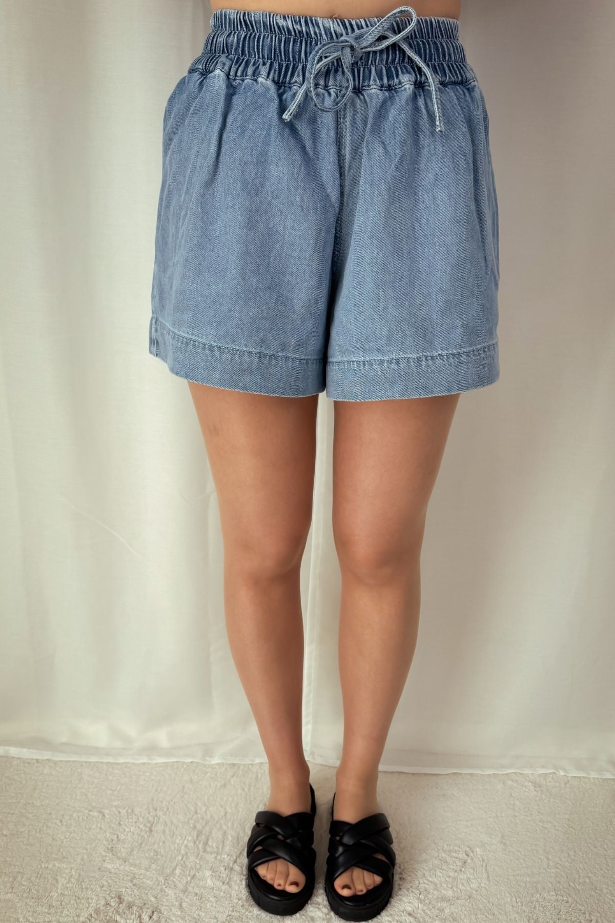 Jeansshorts Flora - hellblau
