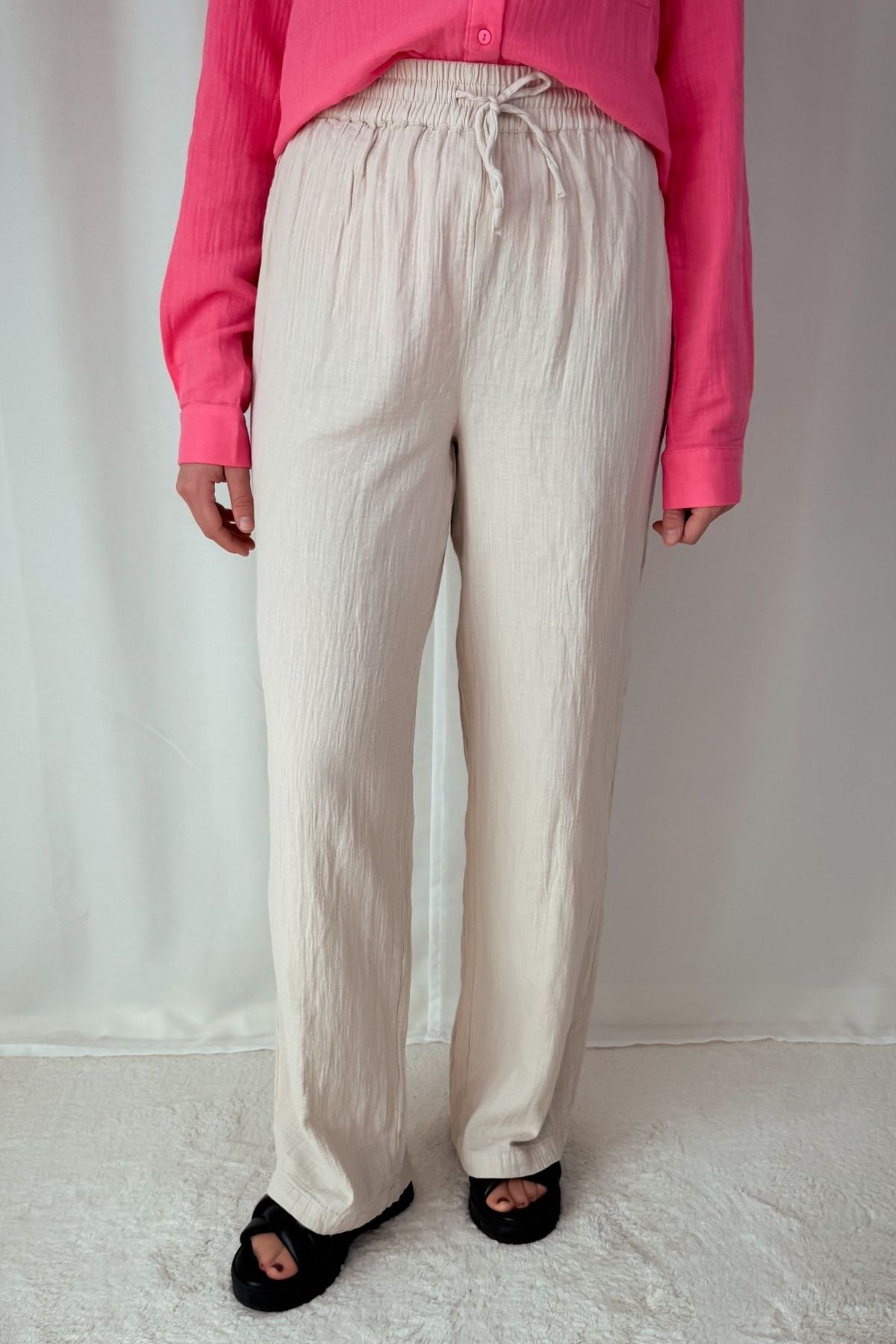 Musselinhose Sastina - beige