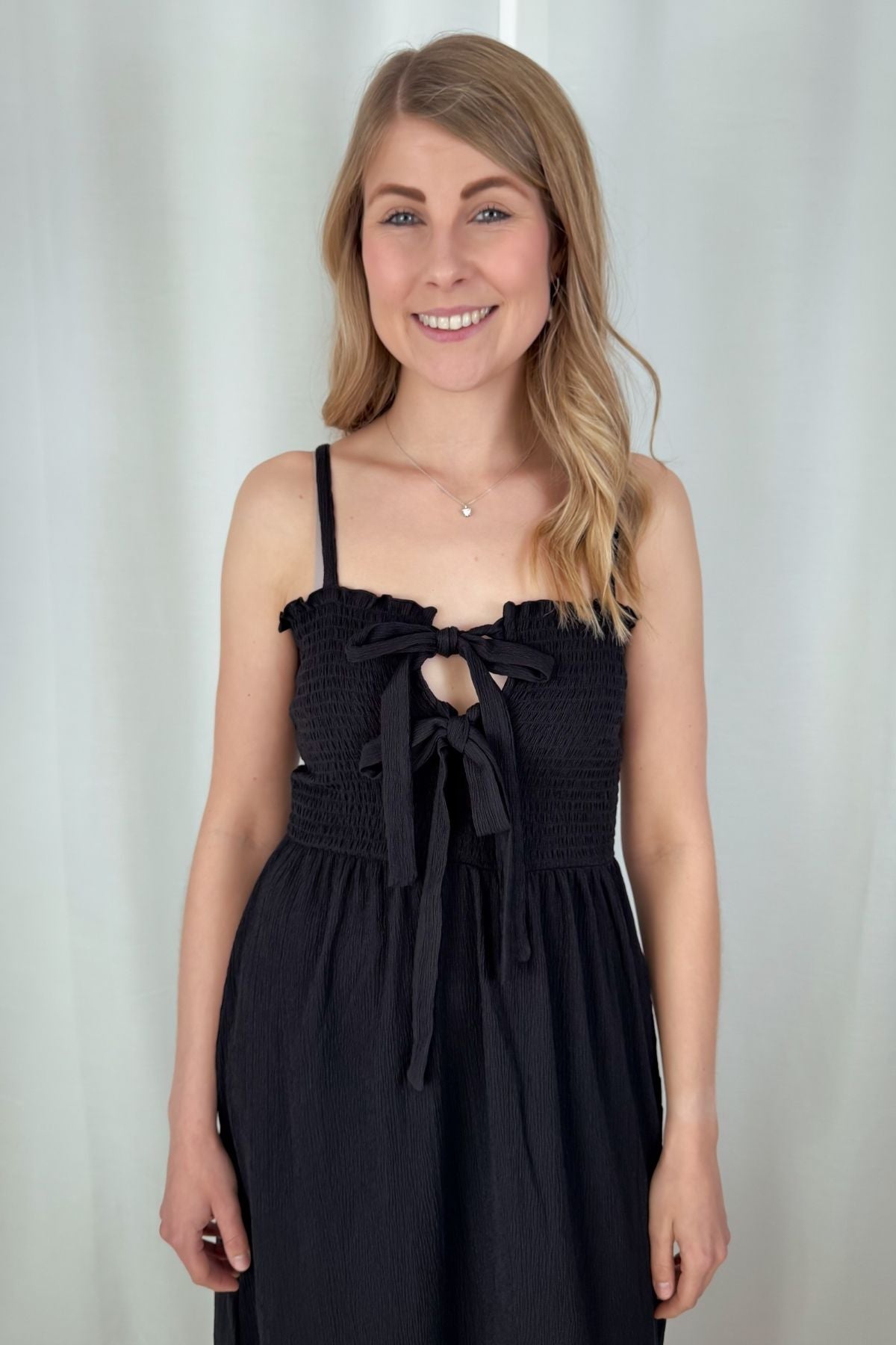 Maxikleid Luna - schwarz