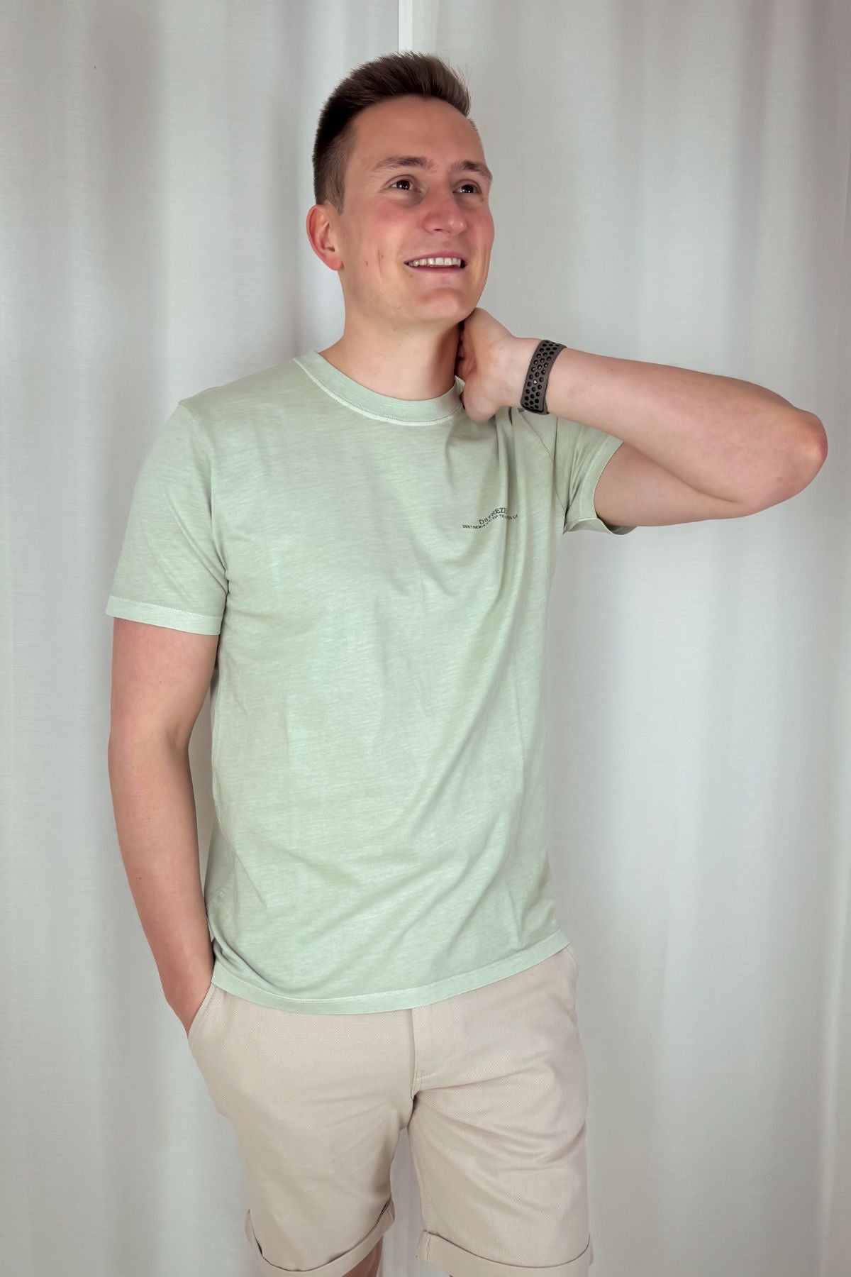 Printed T-Shirt Nickolas - sage