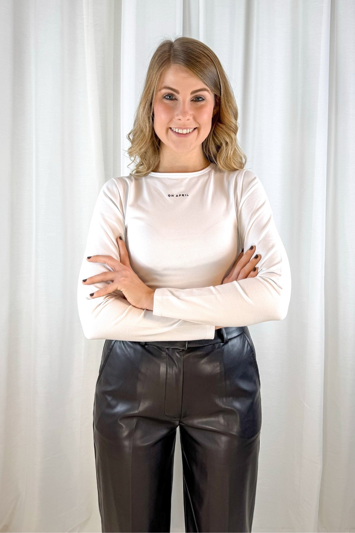 Longsleeve Ica - Weiß