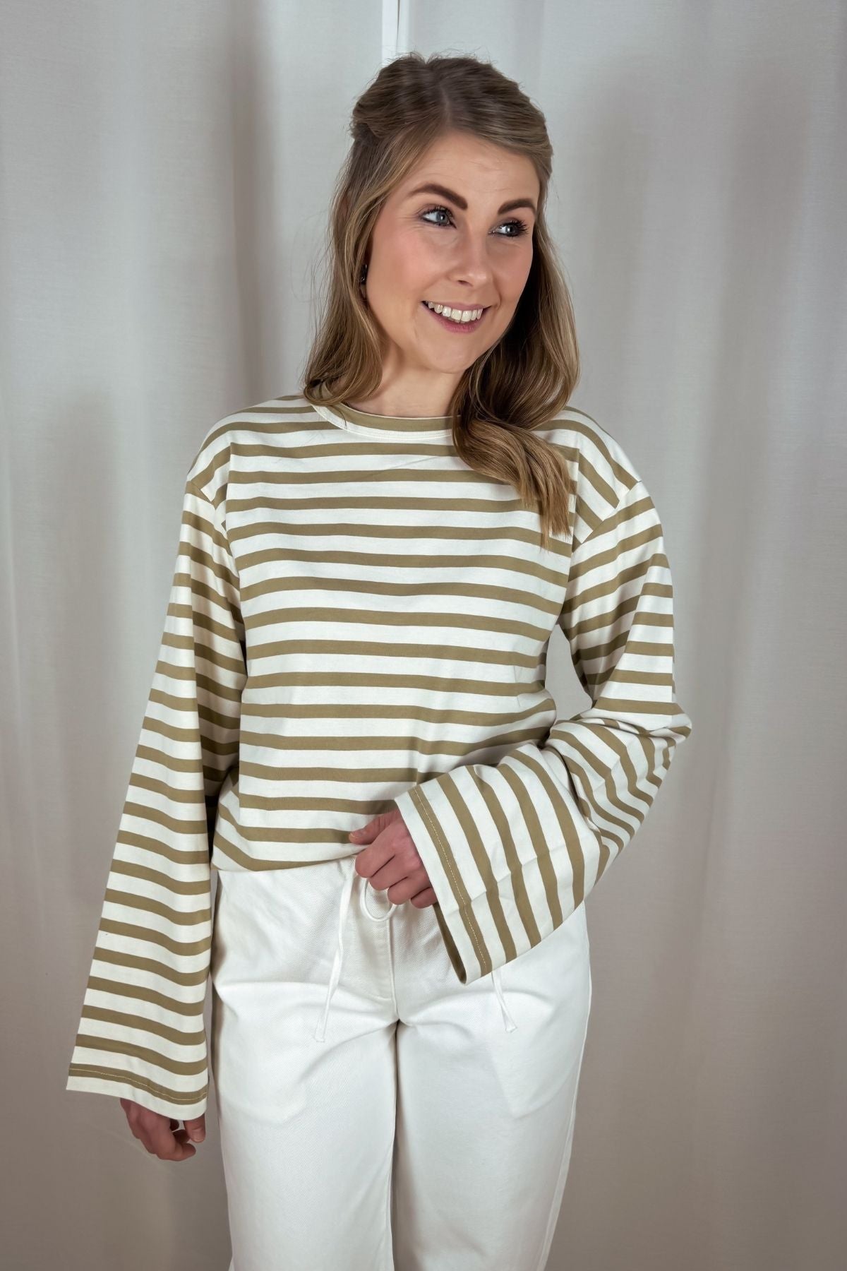 Longsleeve Verlee - gold