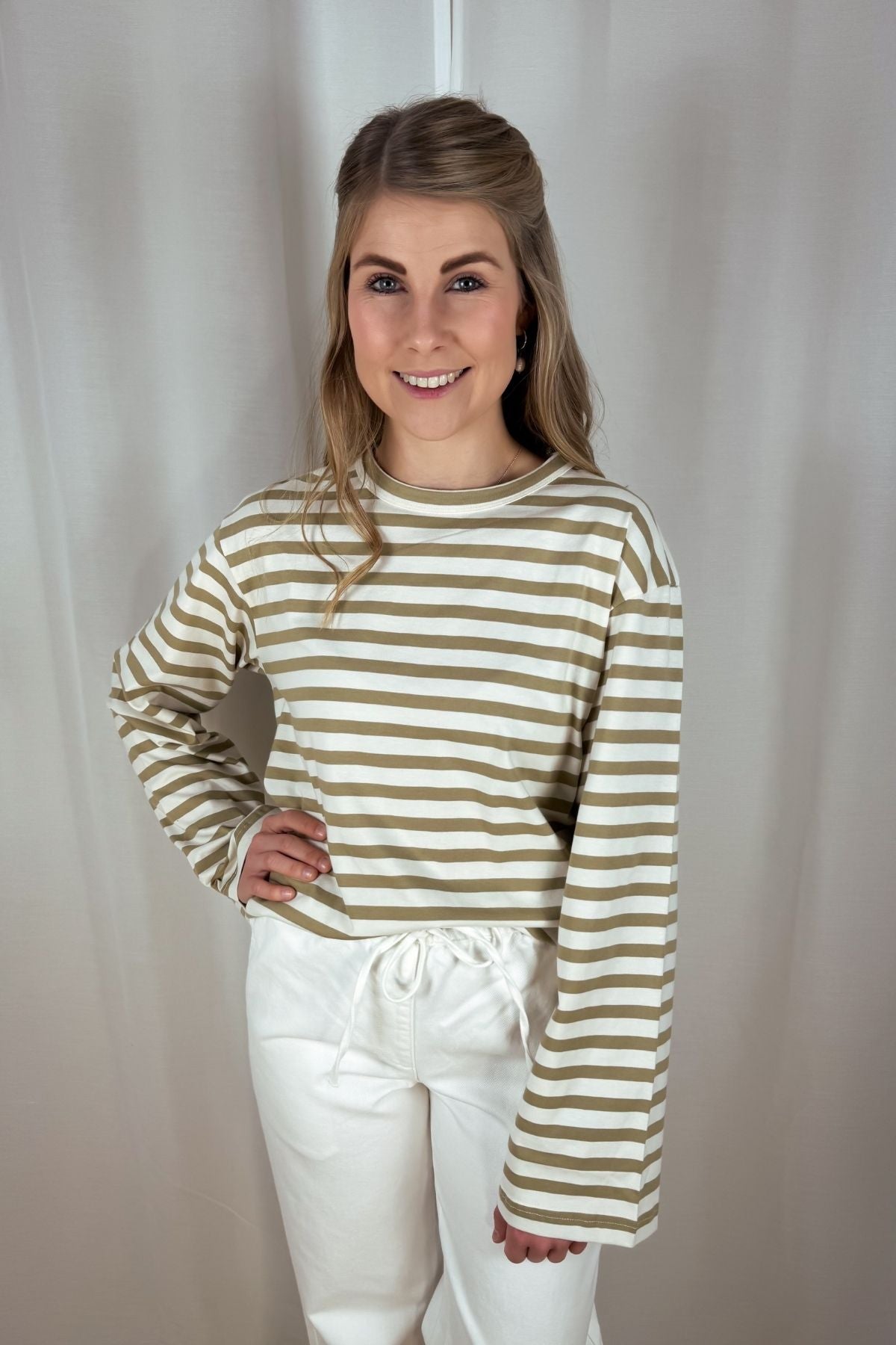 Longsleeve Verlee - gold