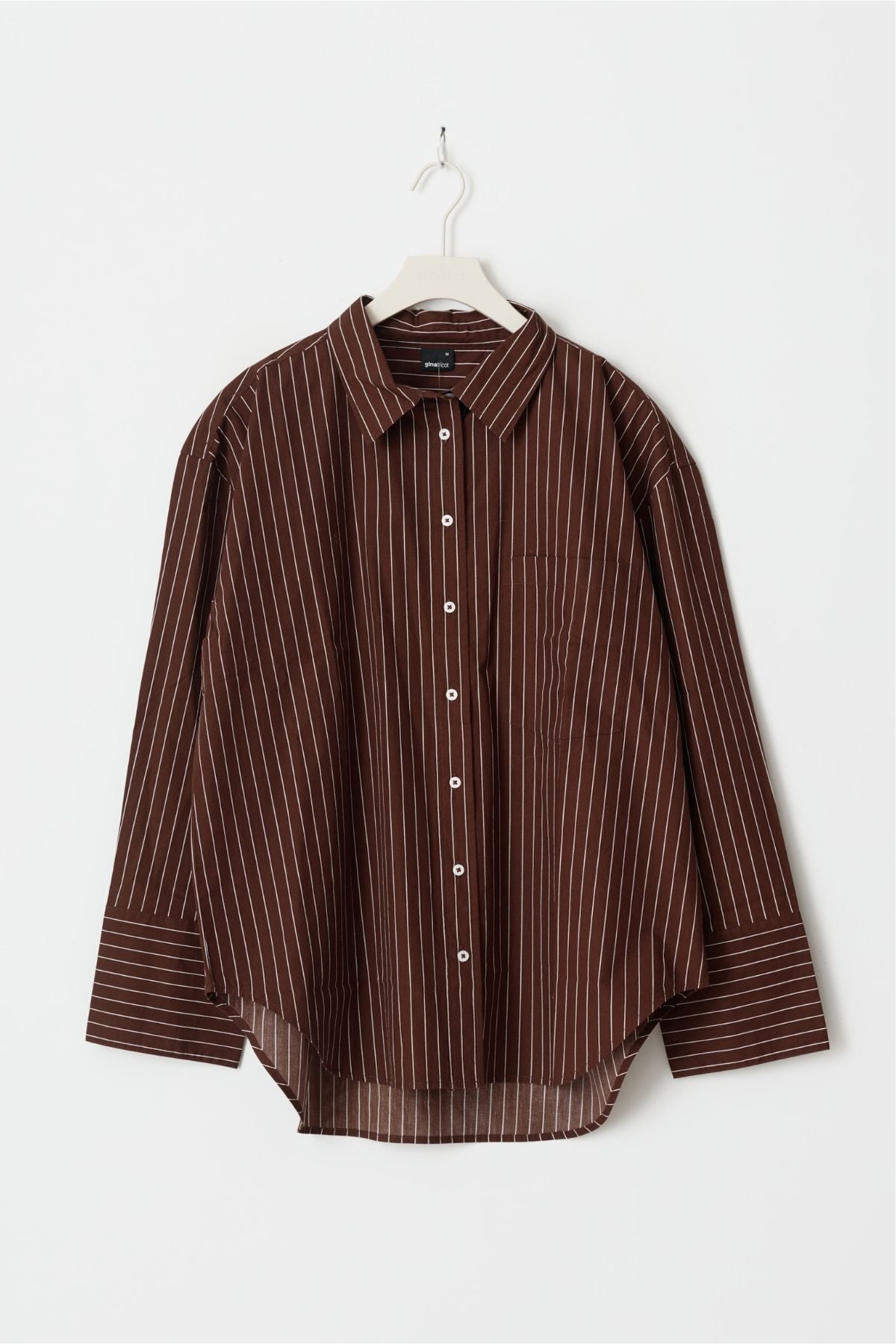 Hemd Poplin - braun