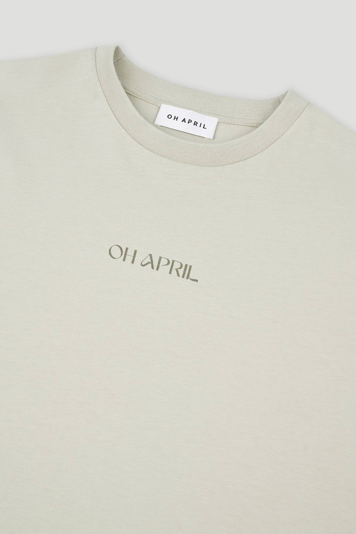 Boyfriend T-Shirt Positive - grün