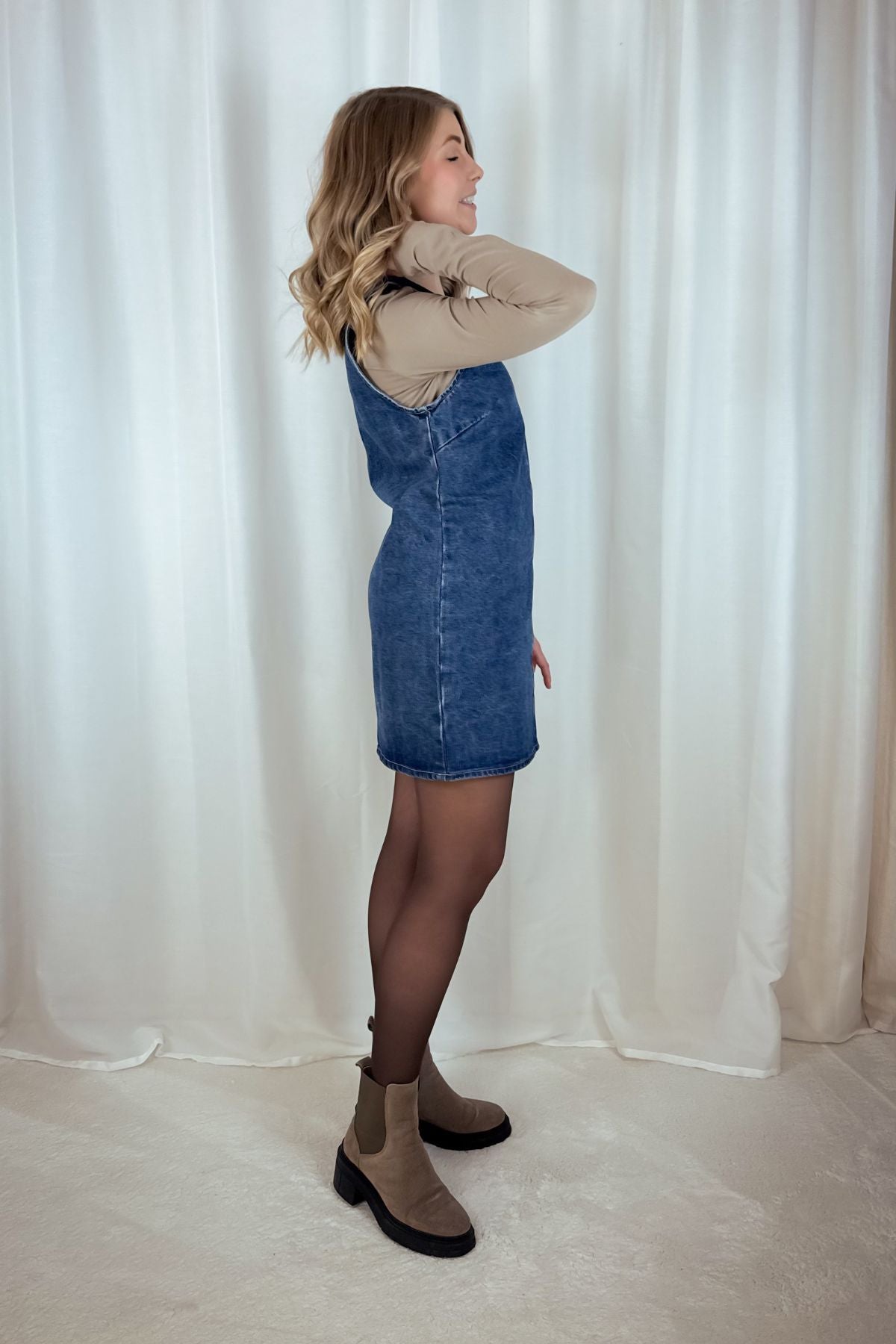 Kleid Xristina - Denim