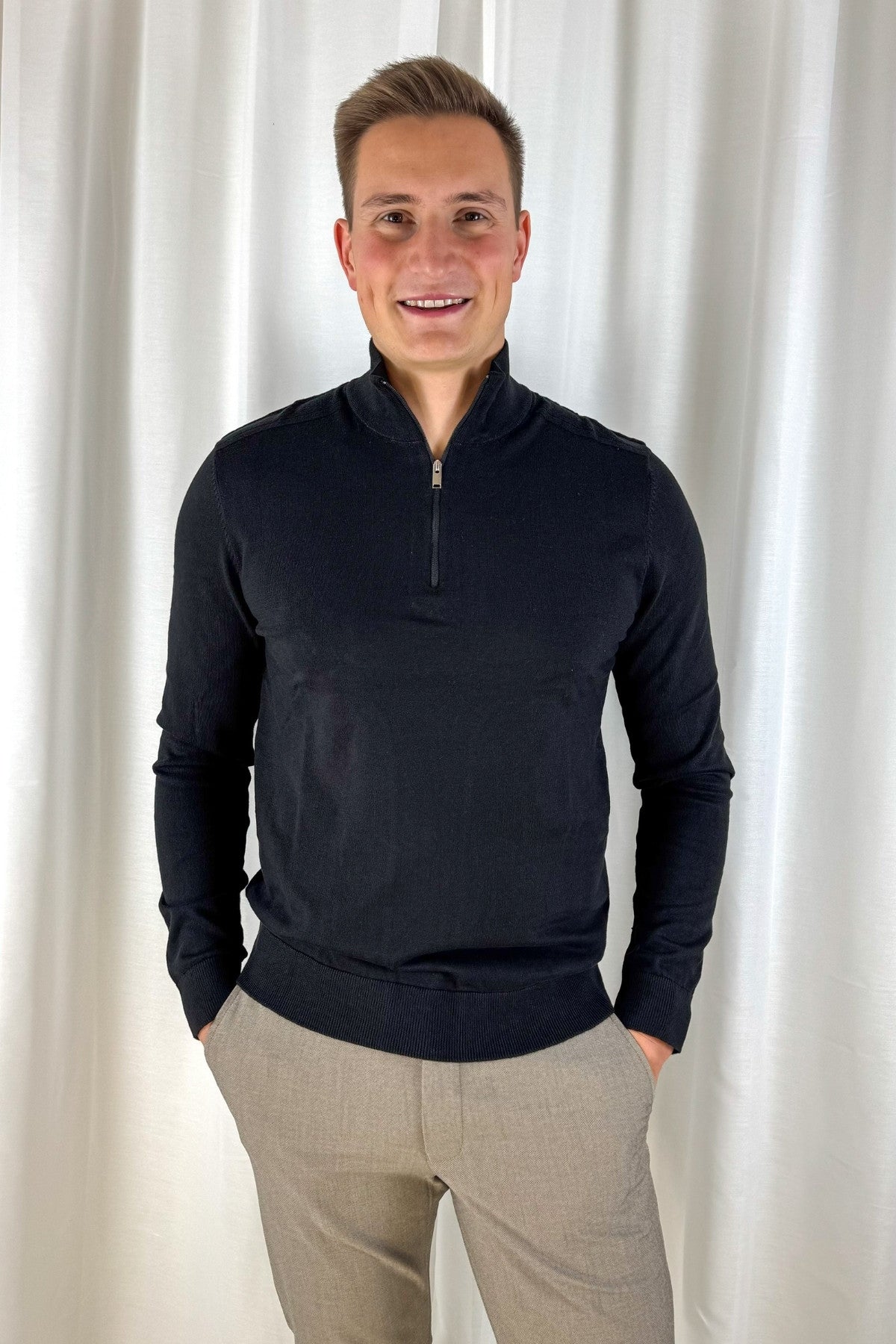 Pullover Berg - mit Zipper