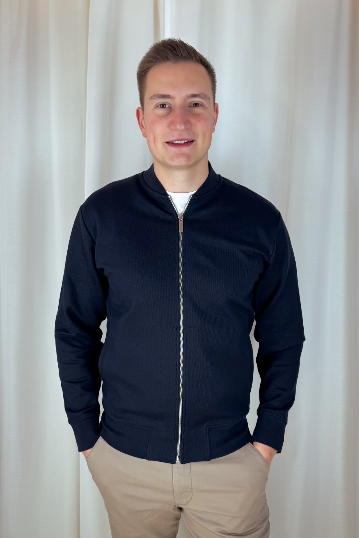 Bomberjacke - dunkelblau