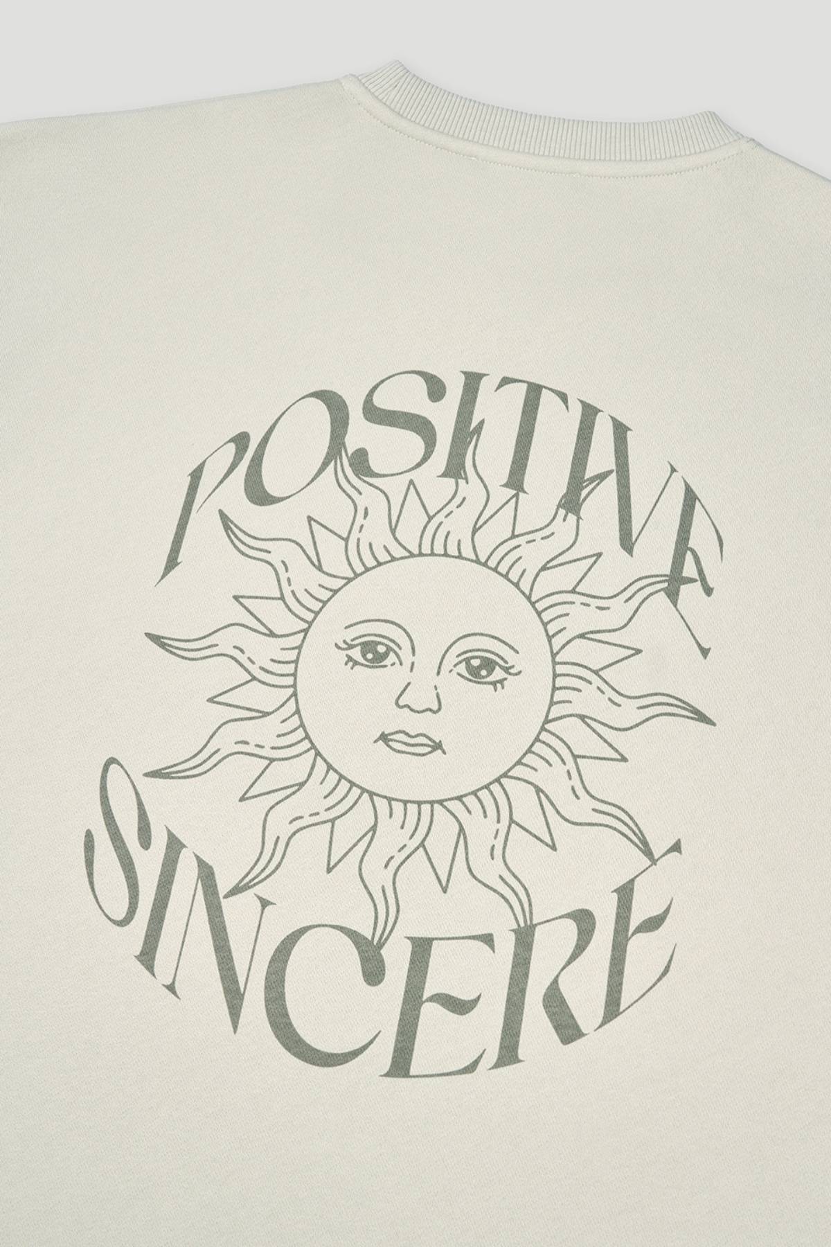 Sweater Positive - grün