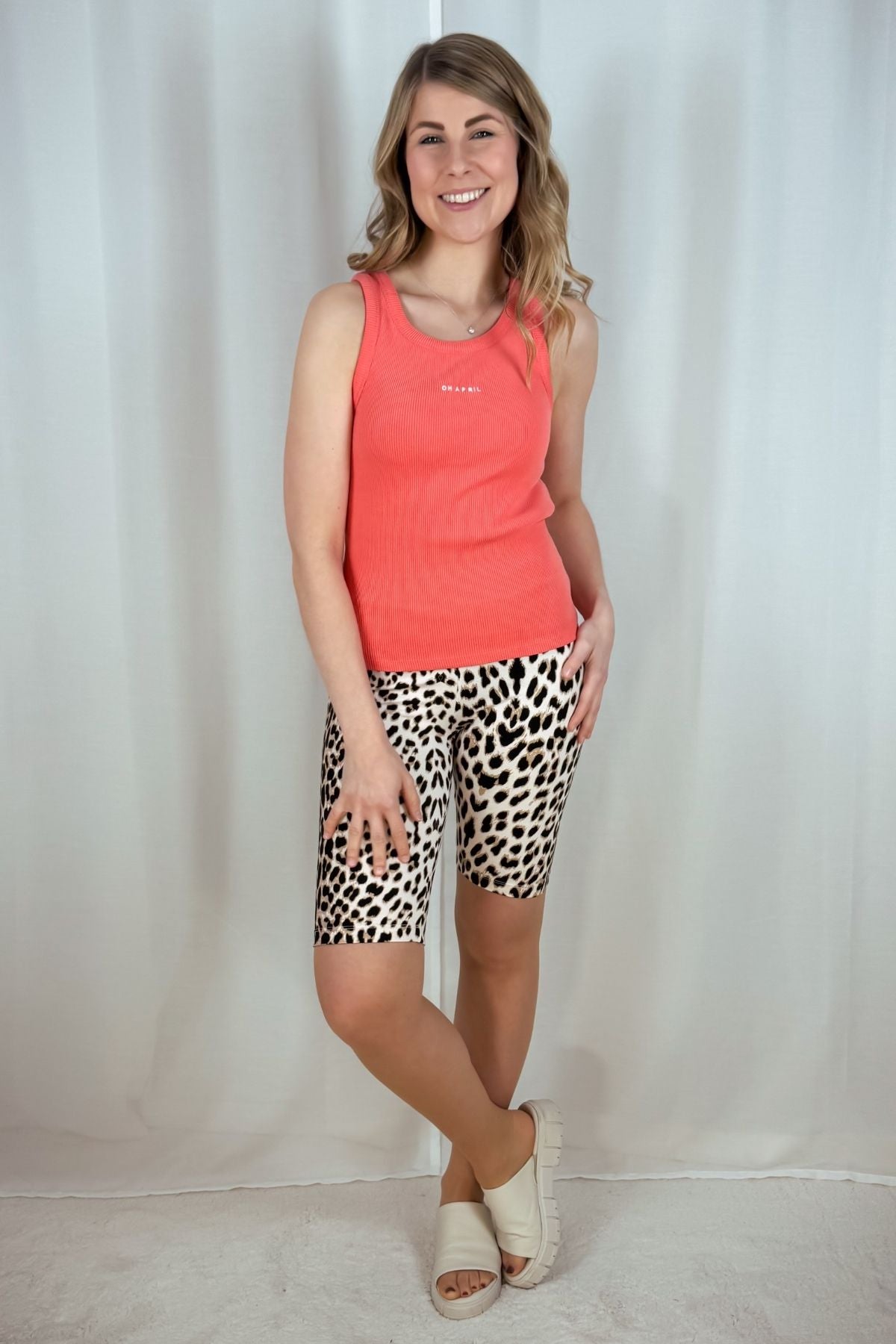 Romy Biker Shorts - leo