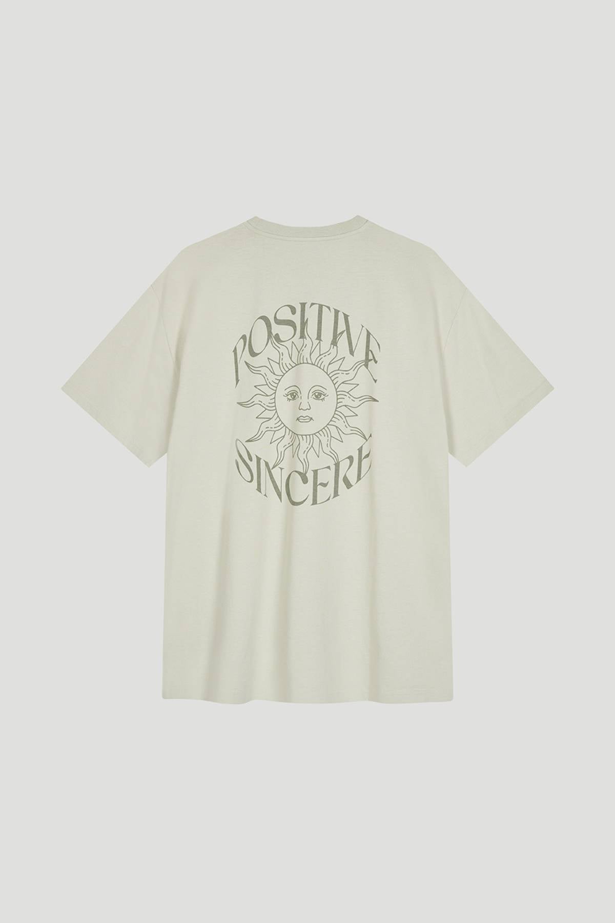 Boyfriend T-Shirt Positive - grün