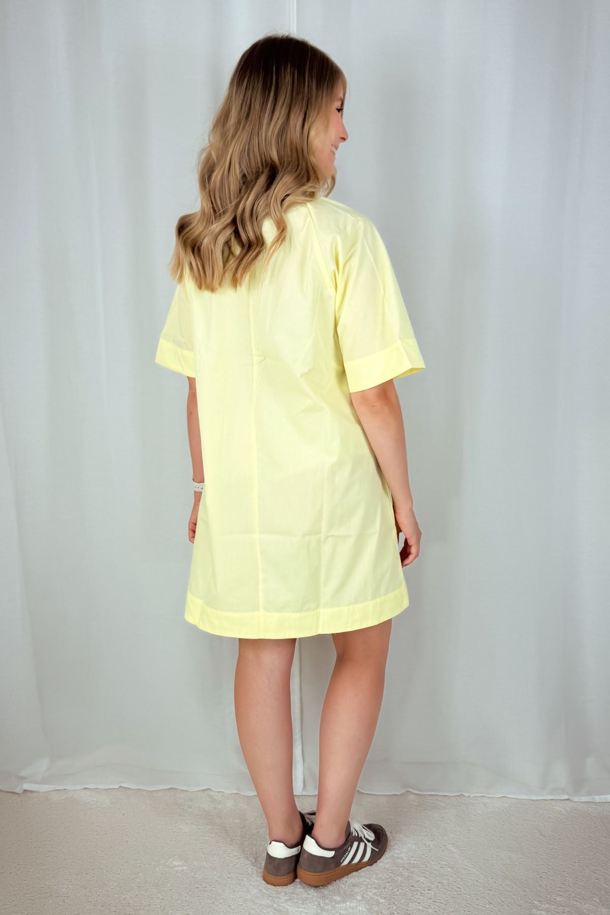 T-Shirtkleid Tonja - gelb