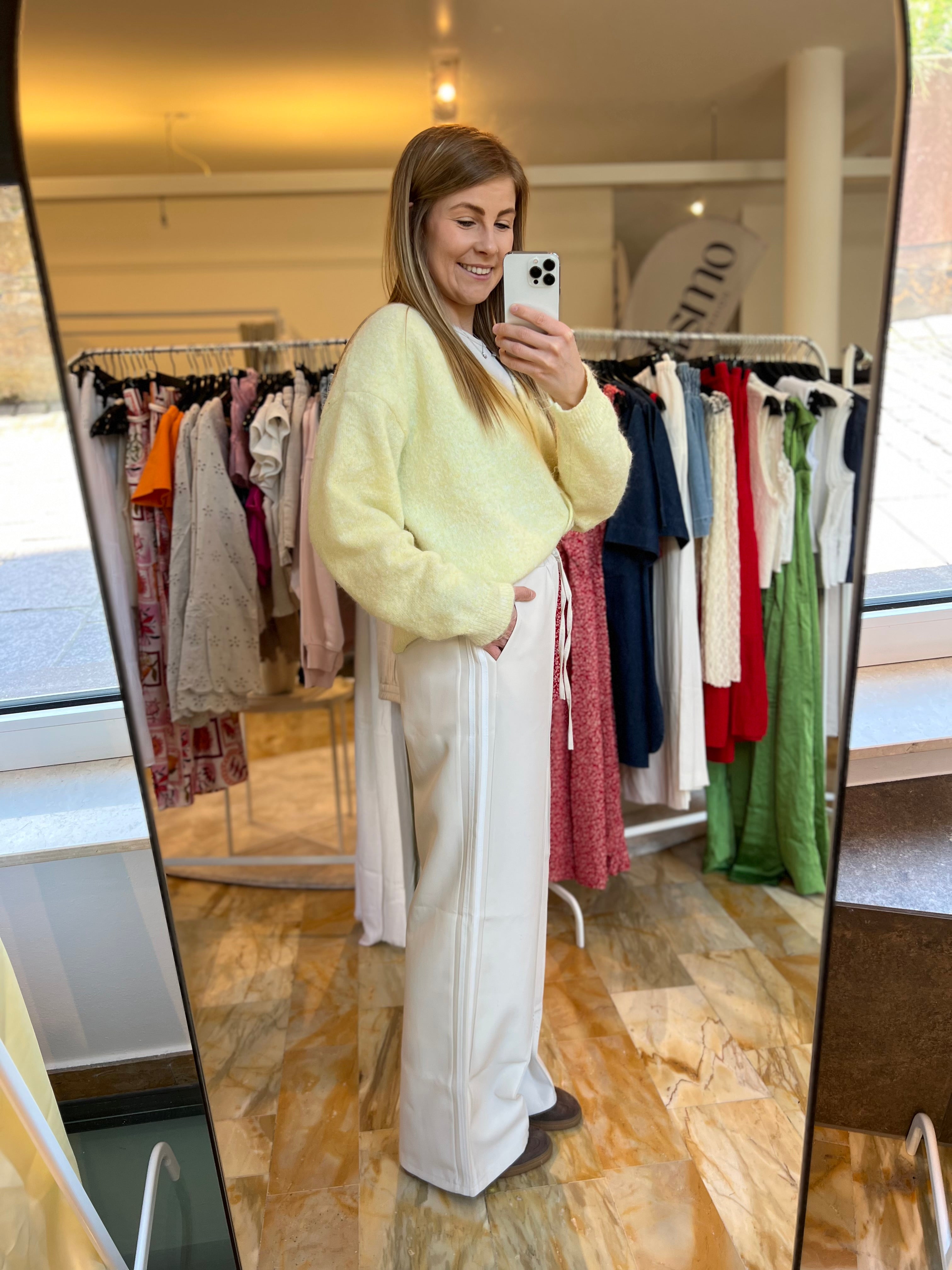 Jogger Trackpants Fire - creme