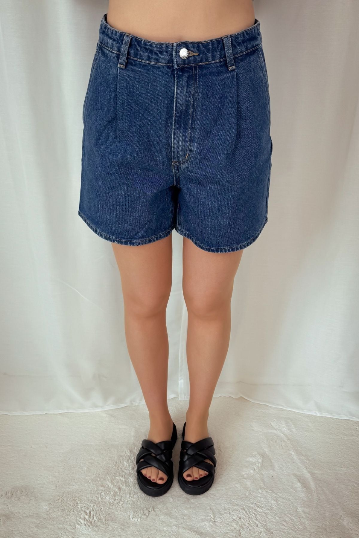 Jeansshorts Lilyan - blau