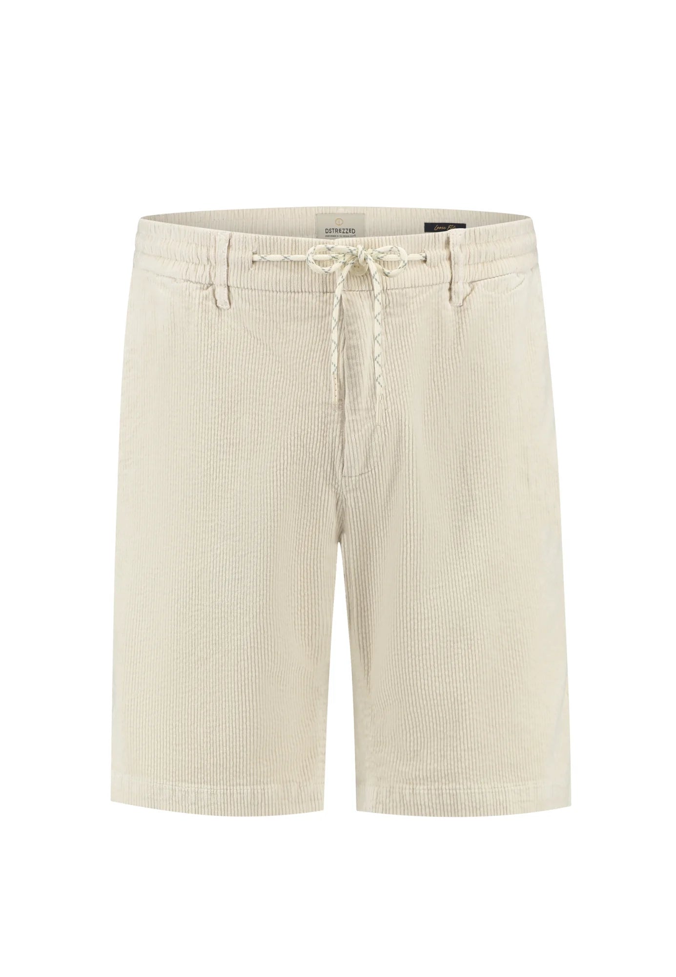 Cordshort Logan - grün/beige