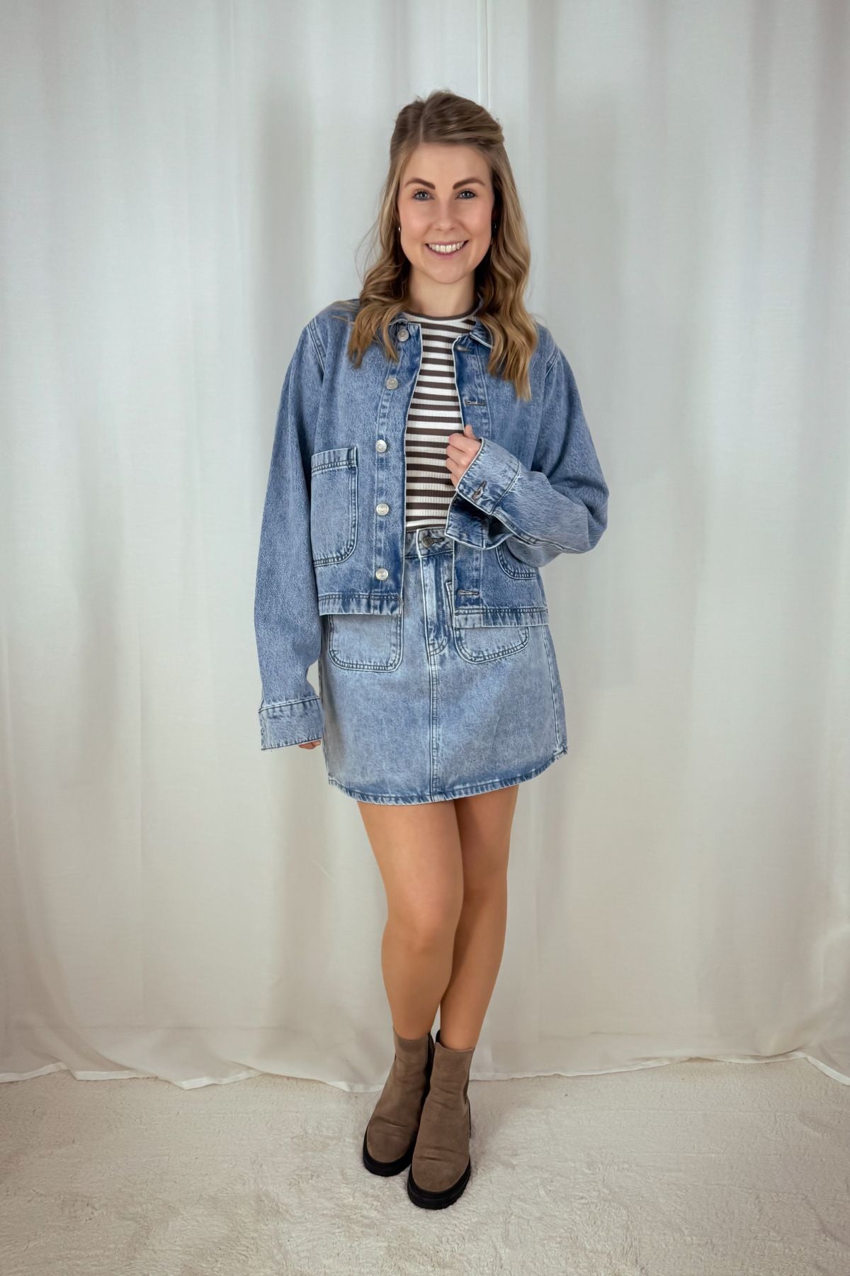 Jeansrock Sky