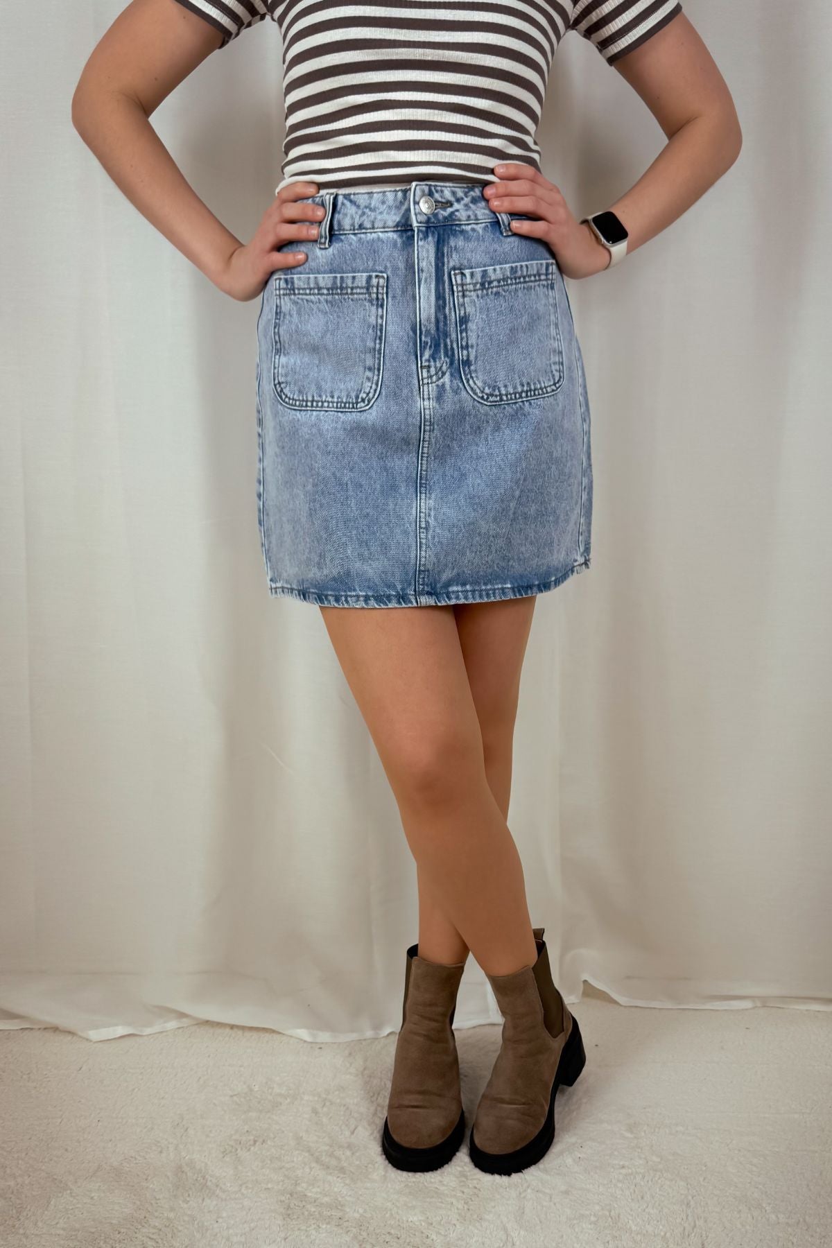 Jeansrock Sky