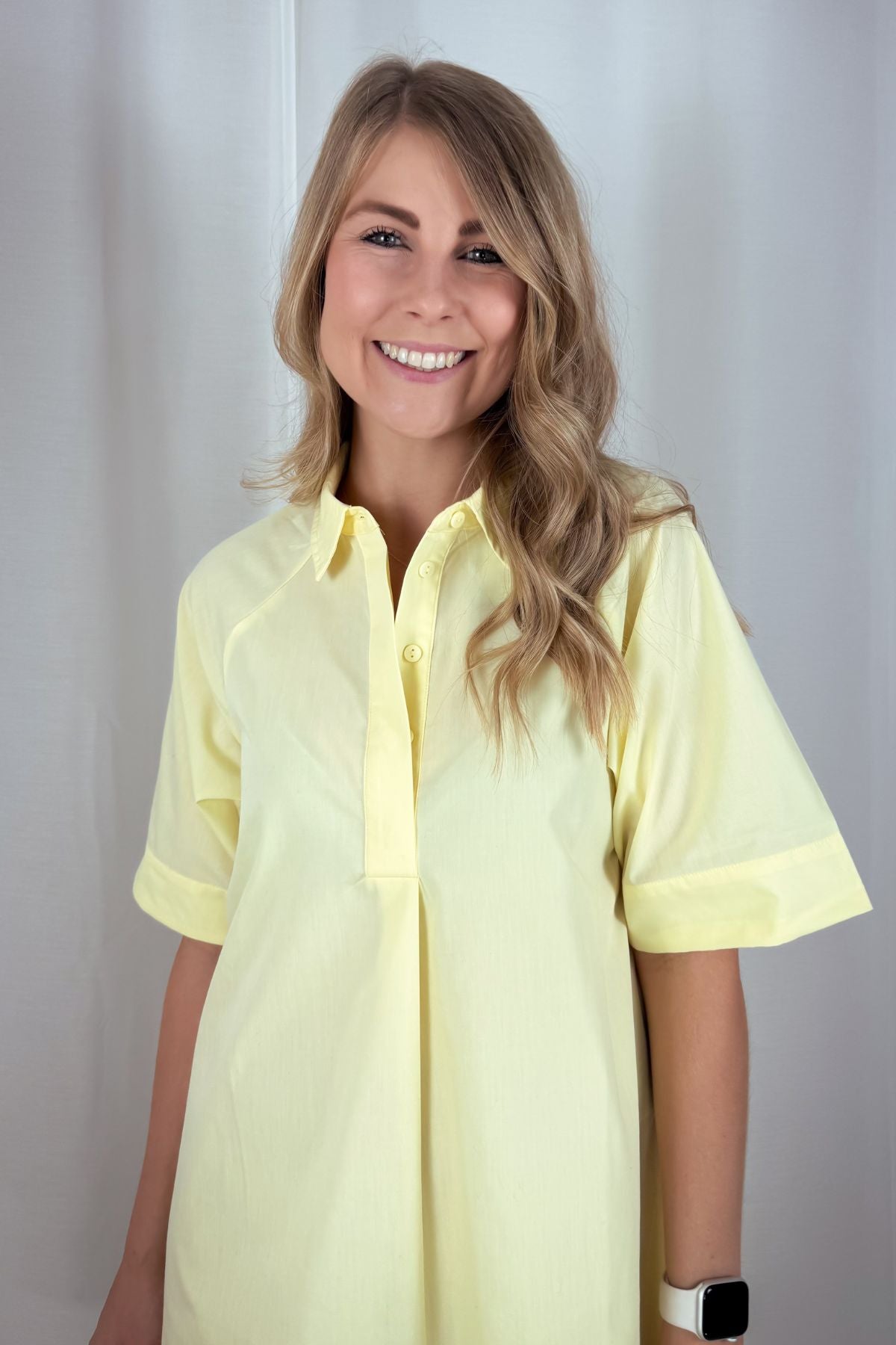 T-Shirtkleid Tonja - gelb