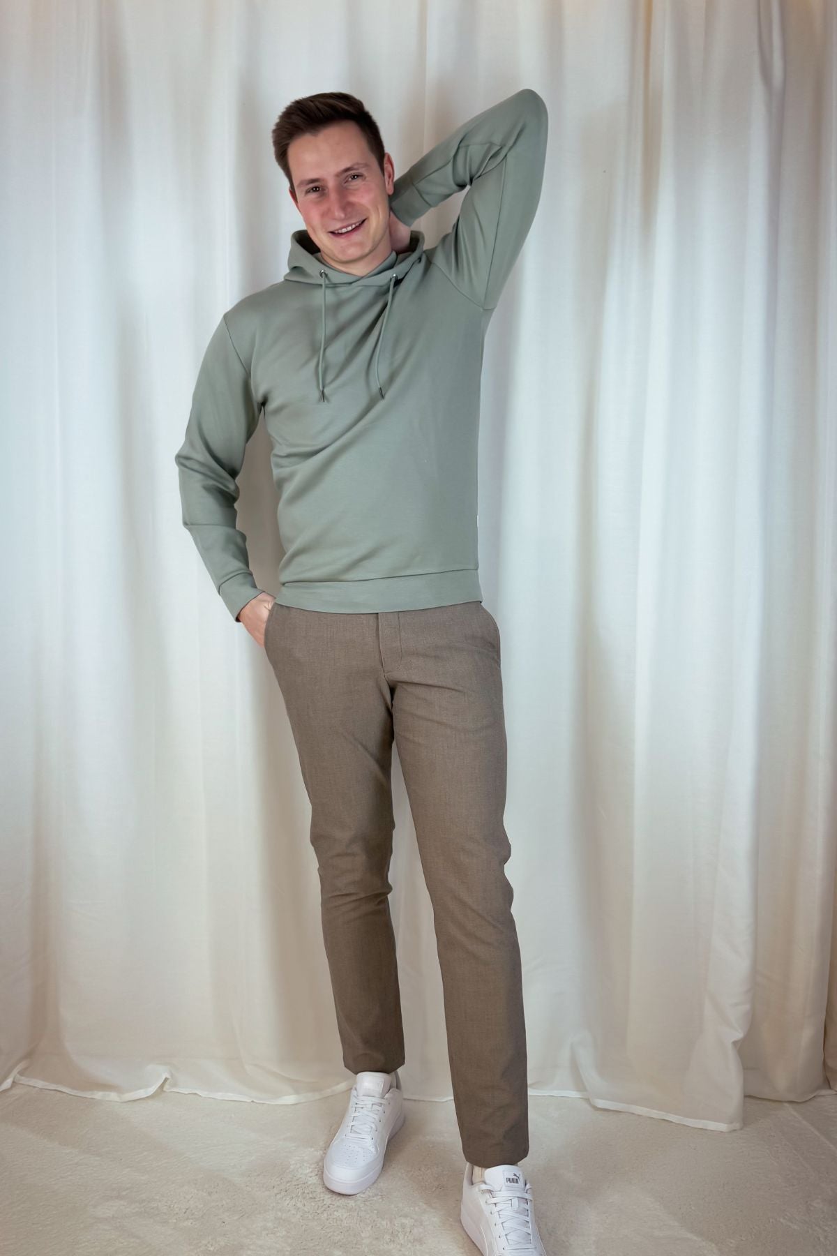 Hoodie Manuel - grün