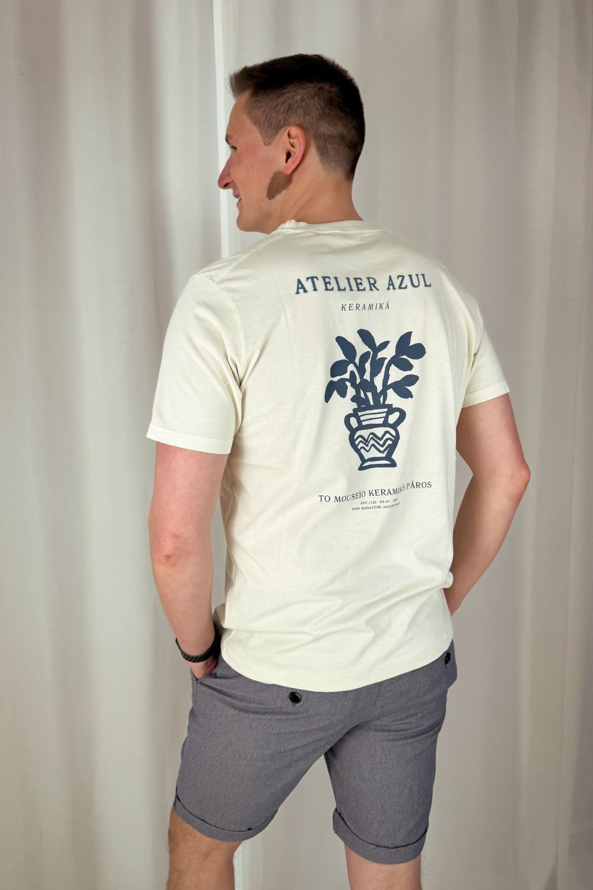 Printed T-Shirt Nickolas - sand