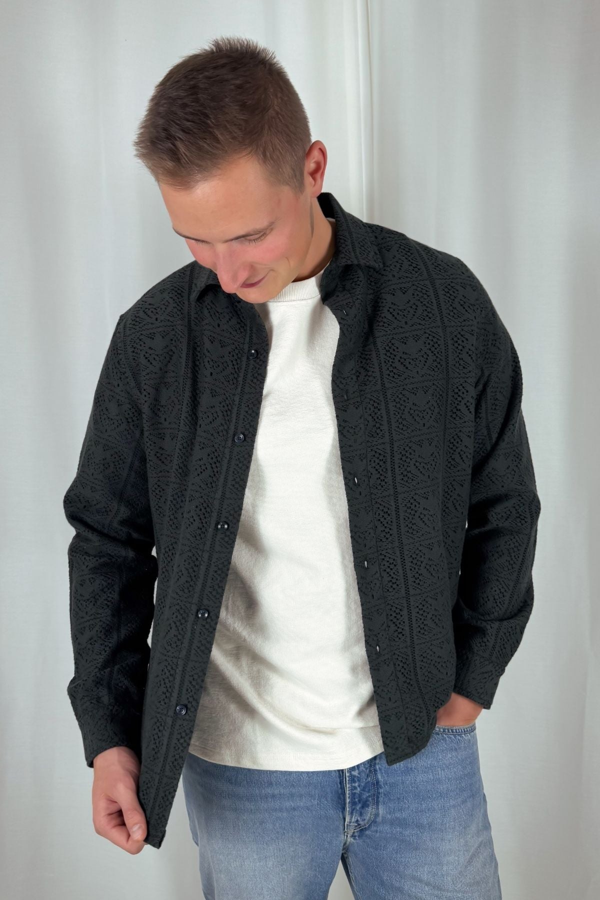 Delan Shirt - dunkelgrün