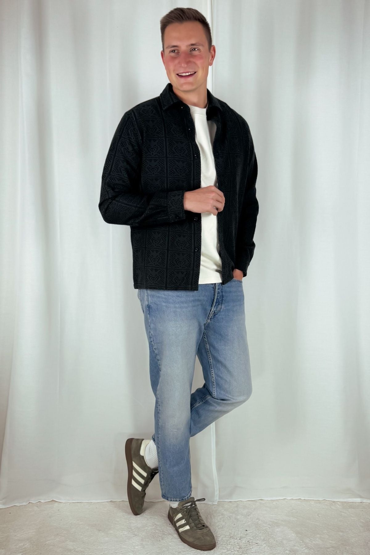 Delan Shirt - dunkelgrün