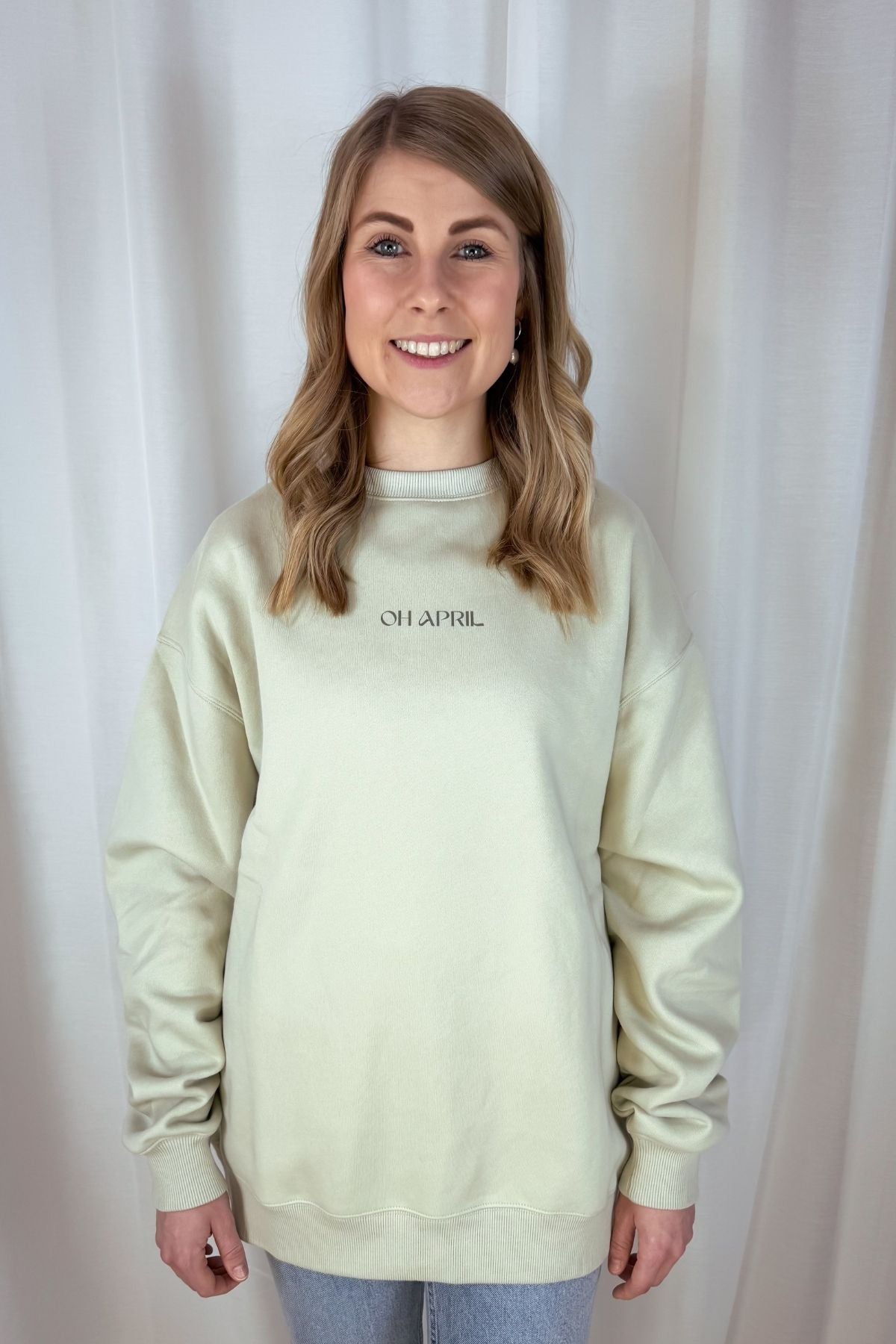 Sweater Positive - grün