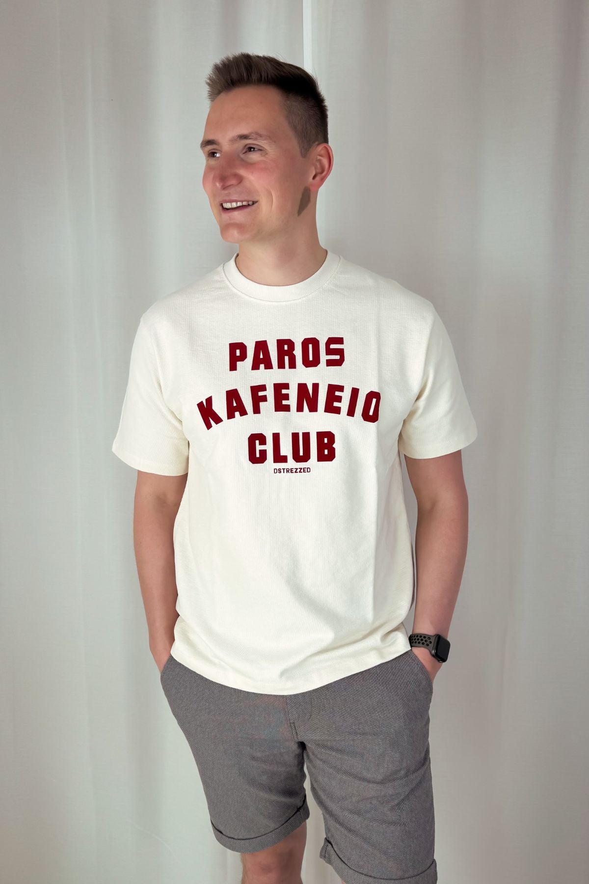 Printed T-Shirt Lasse - weiß