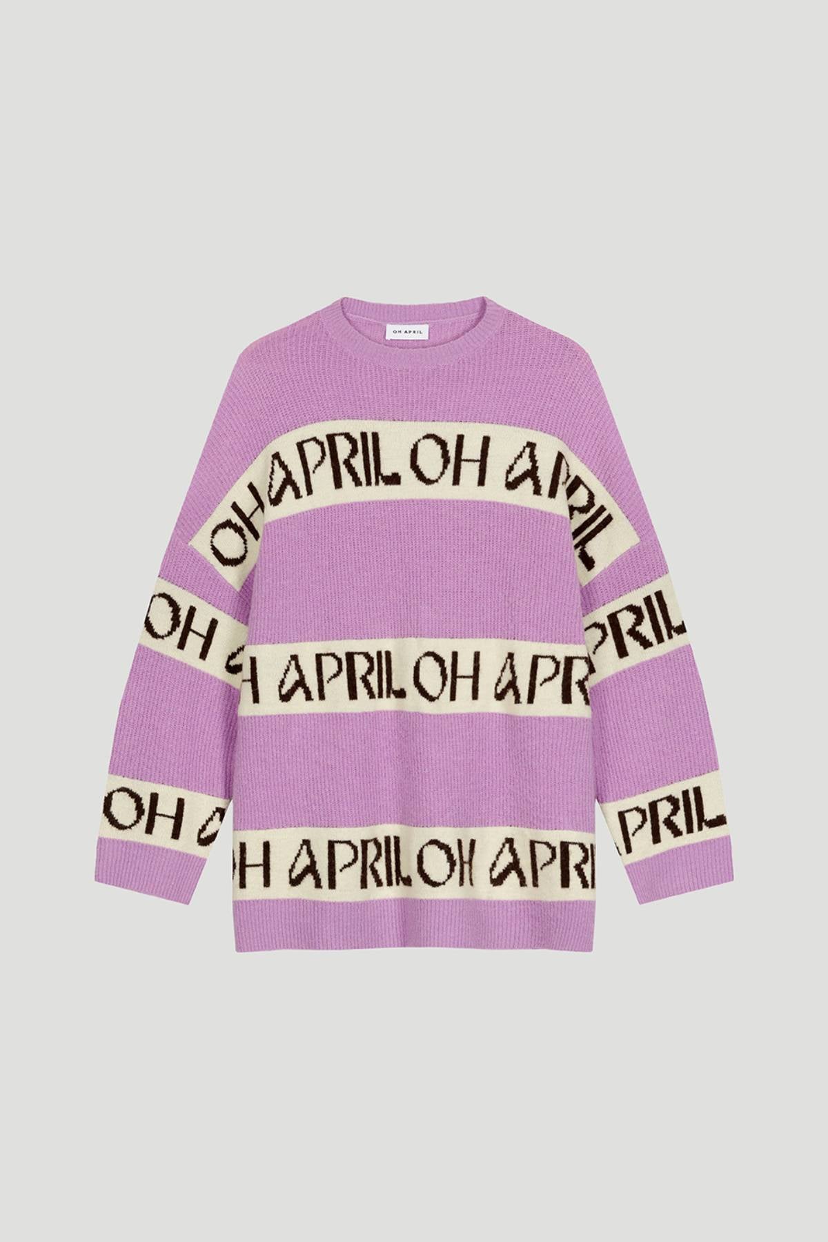 Billie Knit Jumper - lila