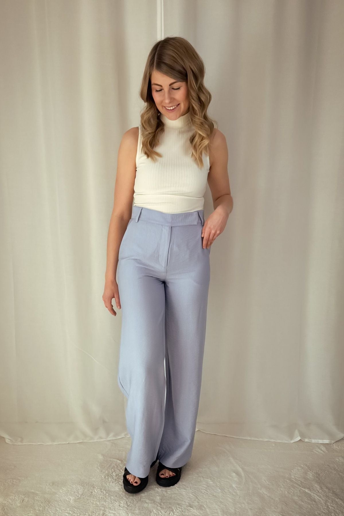 Hose Amou - hellblau