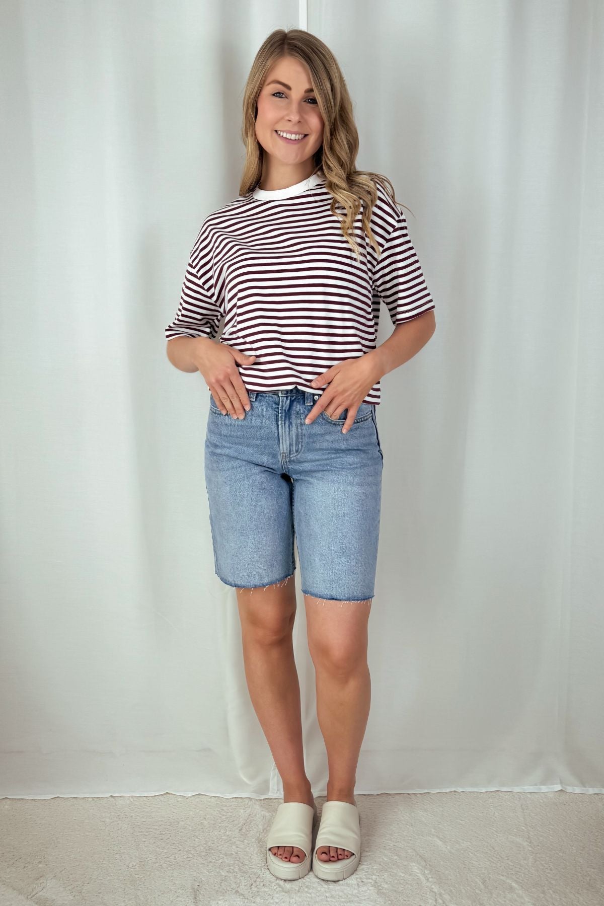 Bermuda Shorts - Denim