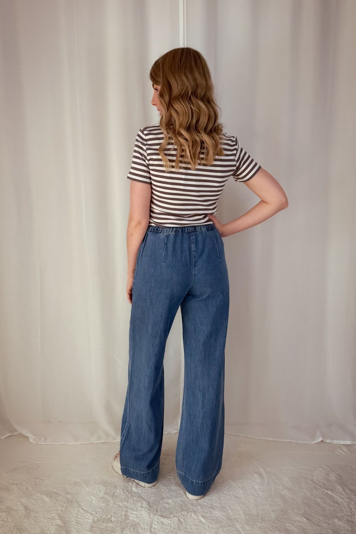 Jeanshose Mabel - blau denim