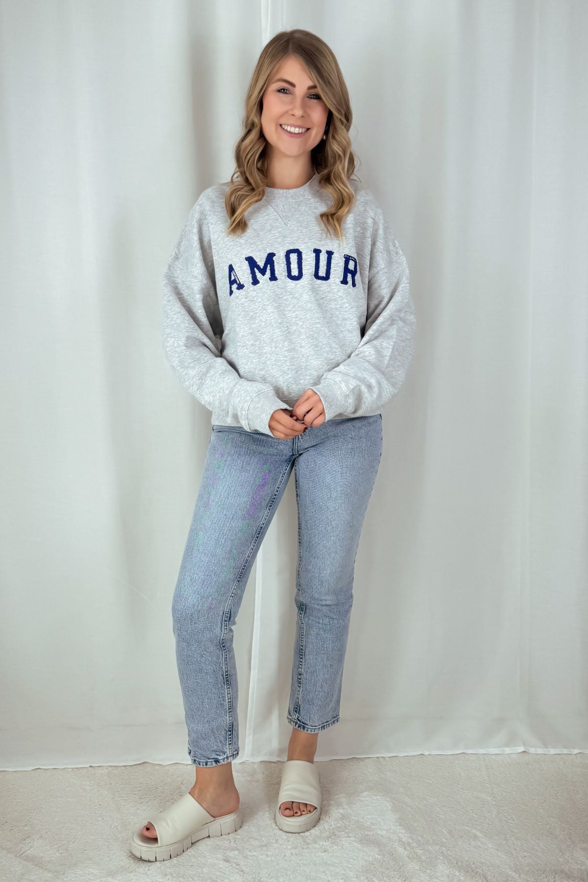 Sweater Sloane - grau