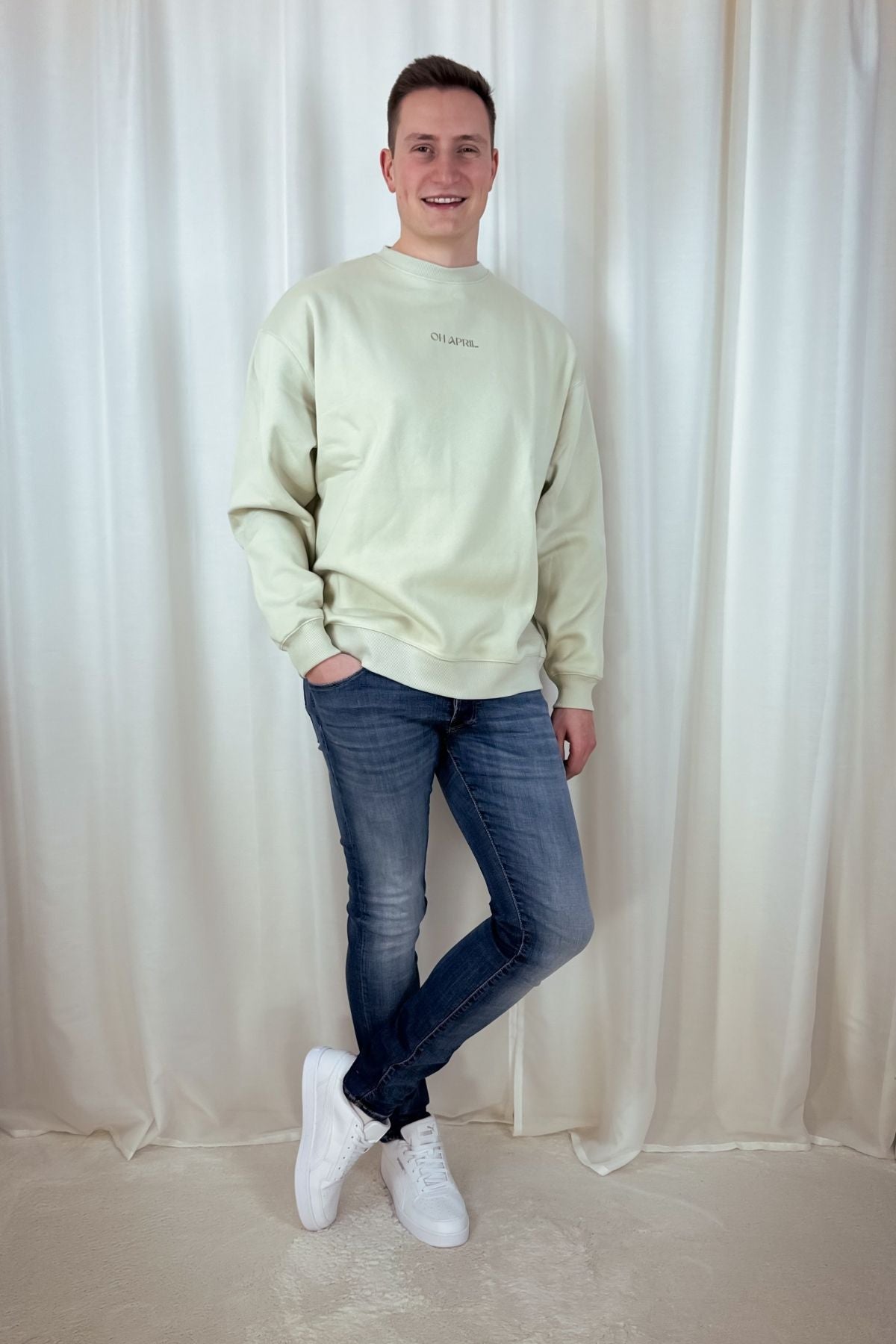 Sweater Positive - grün